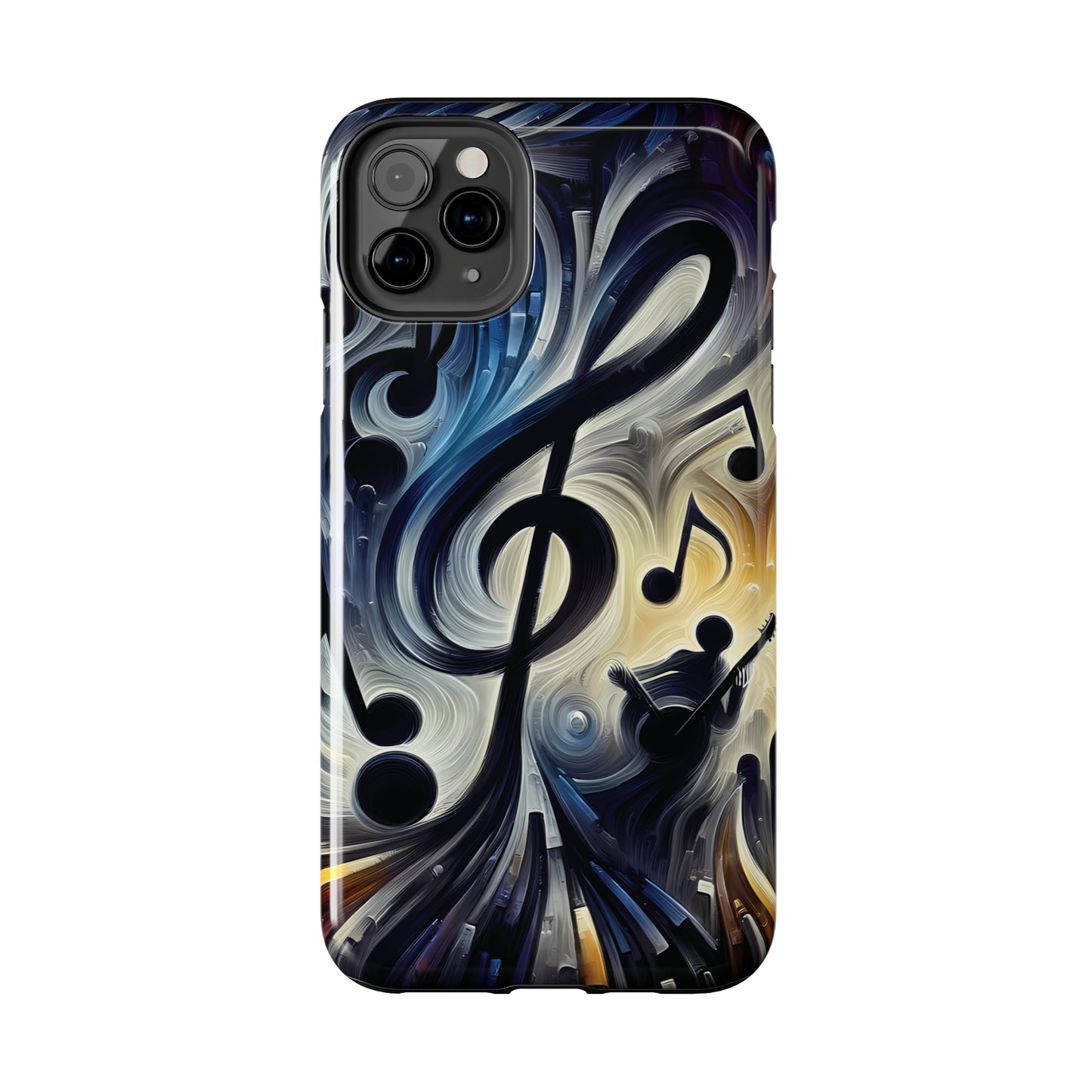 ToughDrop Apple iPhone Case Ft. Musical Abstraction