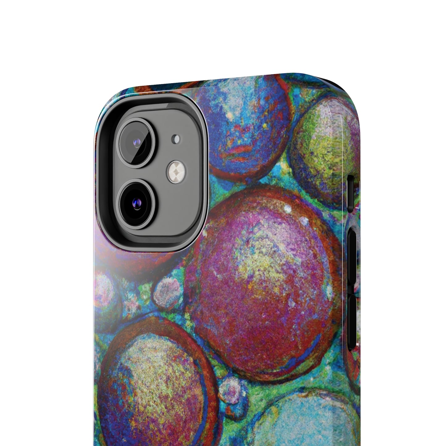 Tough Apple iPhone Cases Ft. Big Acrylic Bubbles