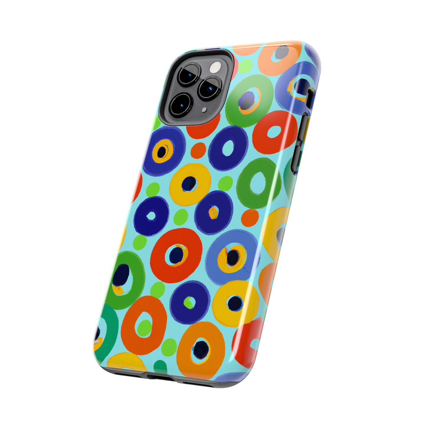 Tough Case-Mate iPhone Case Ft. Vivid Circles