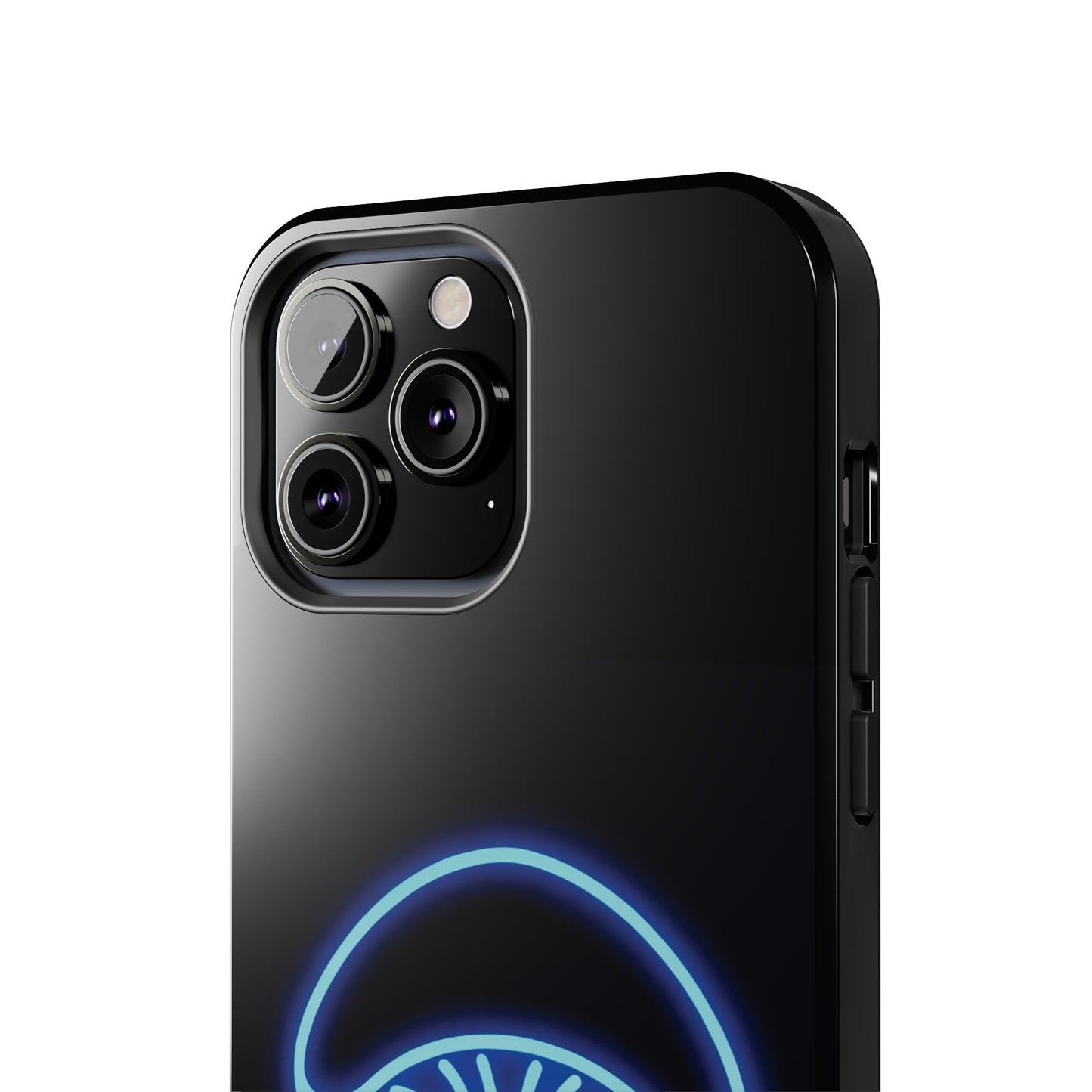 ToughDrop Apple iPhone Case Ft. Neon Blue Shroom