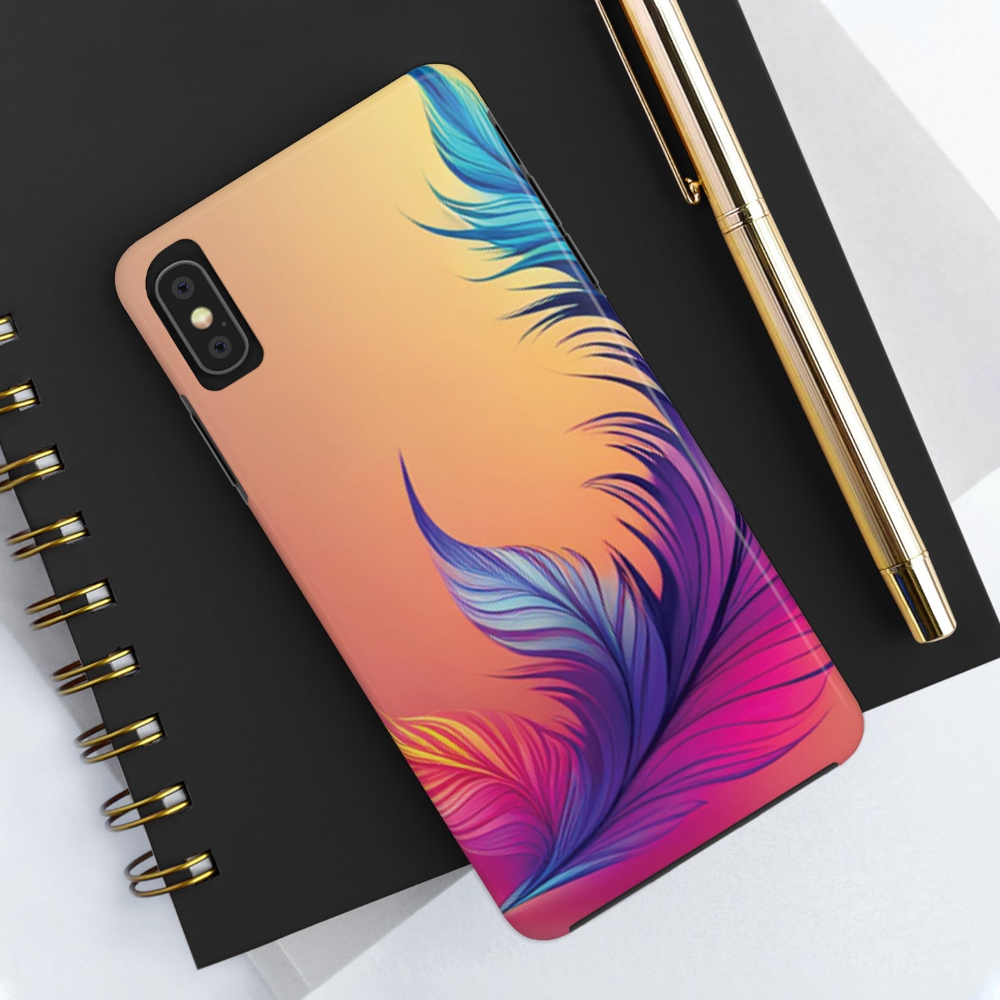 Strong Apple iPhone Case Ft. Hidden Feather