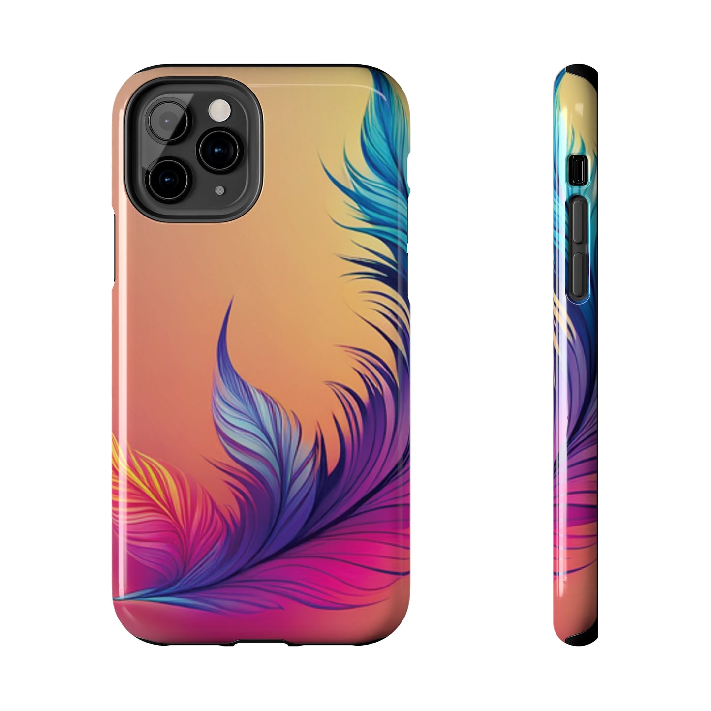 Strong Apple iPhone Case Ft. Hidden Feather