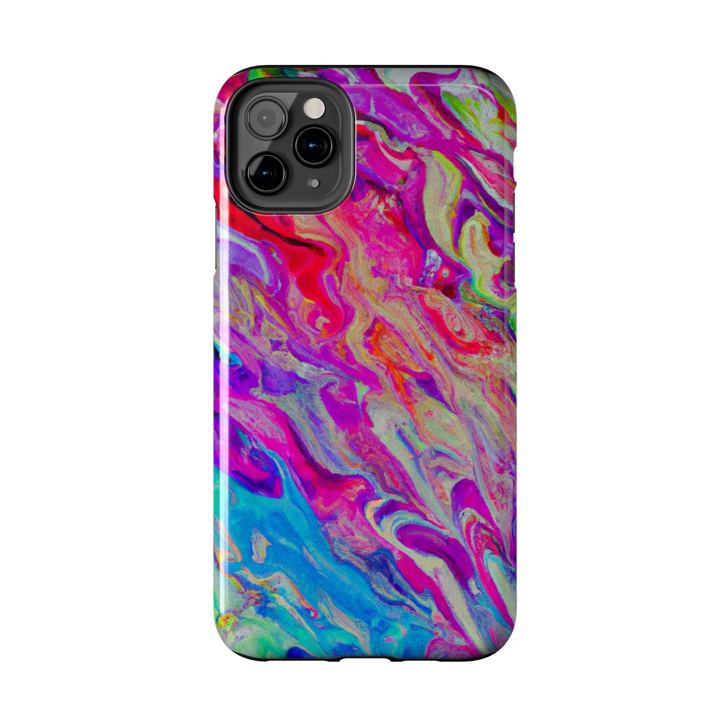 Tough Case-Mate iPhone Case Ft. Rainbow Waves