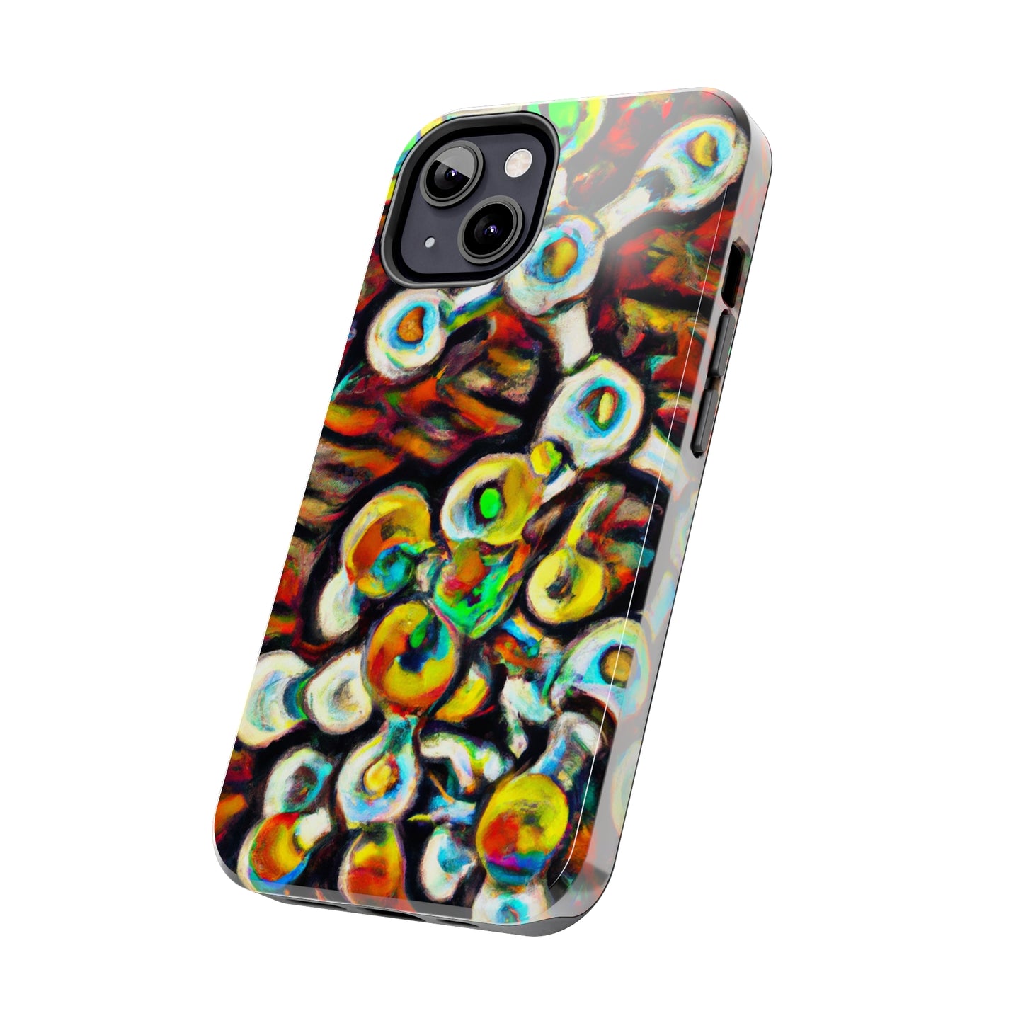 Apple iPhone Case Ft. Abstract Molecule
