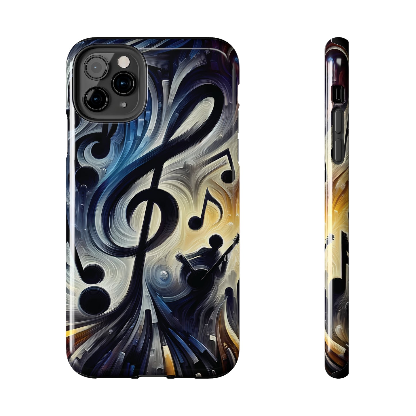 ToughDrop Apple iPhone Case Ft. Musical Abstraction