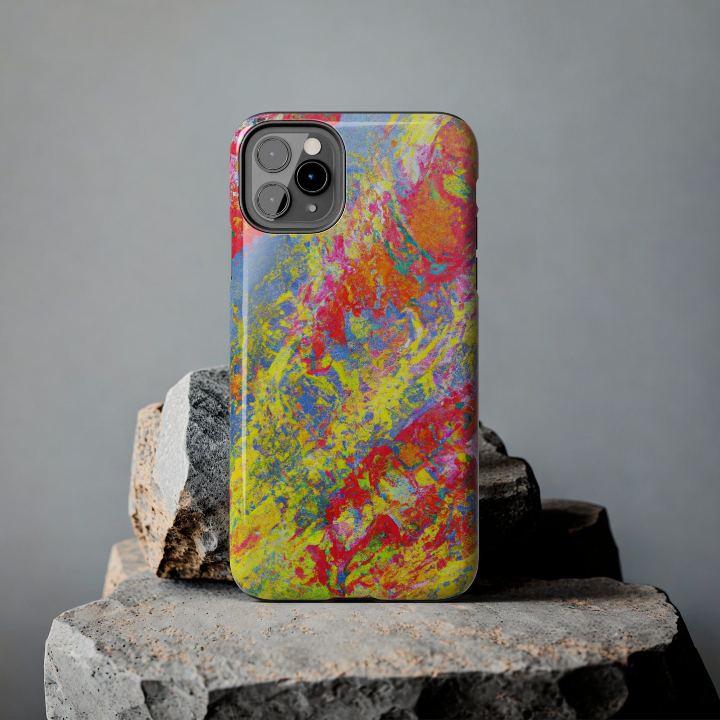 Tough Apple iPhone Cases Ft. Abstract Strawberry Banana