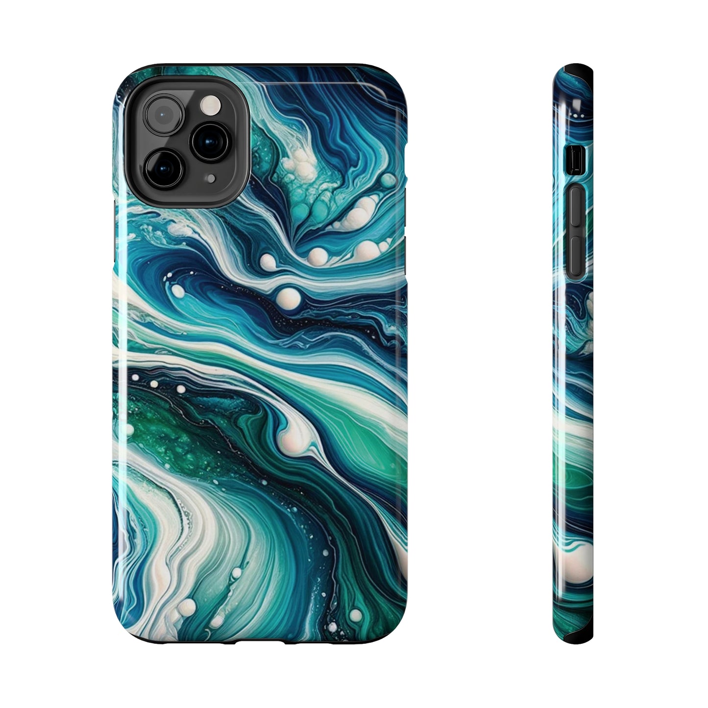ToughDrop Apple iPhone Case Ft. Liquid Blue