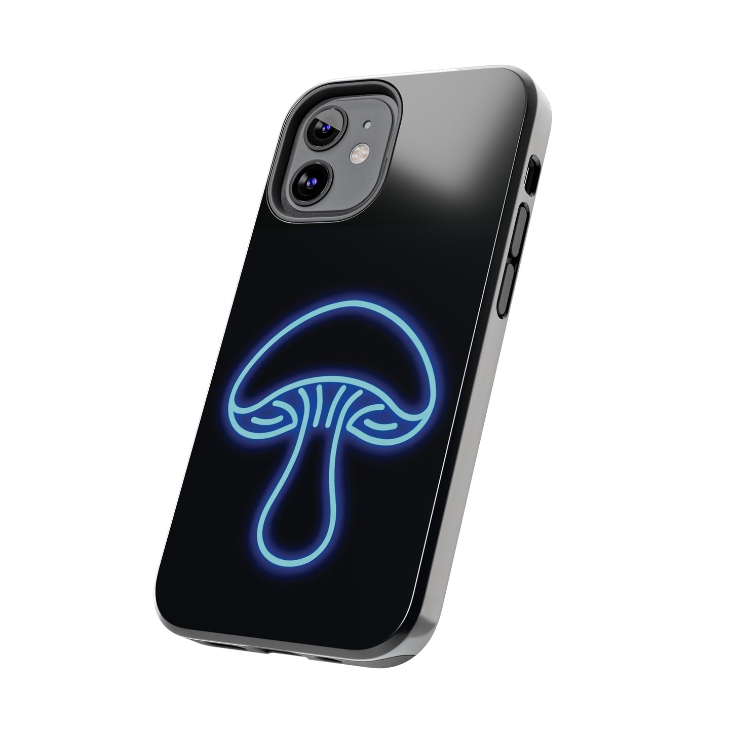 ToughDrop Apple iPhone Case Ft. Neon Blue Shroom
