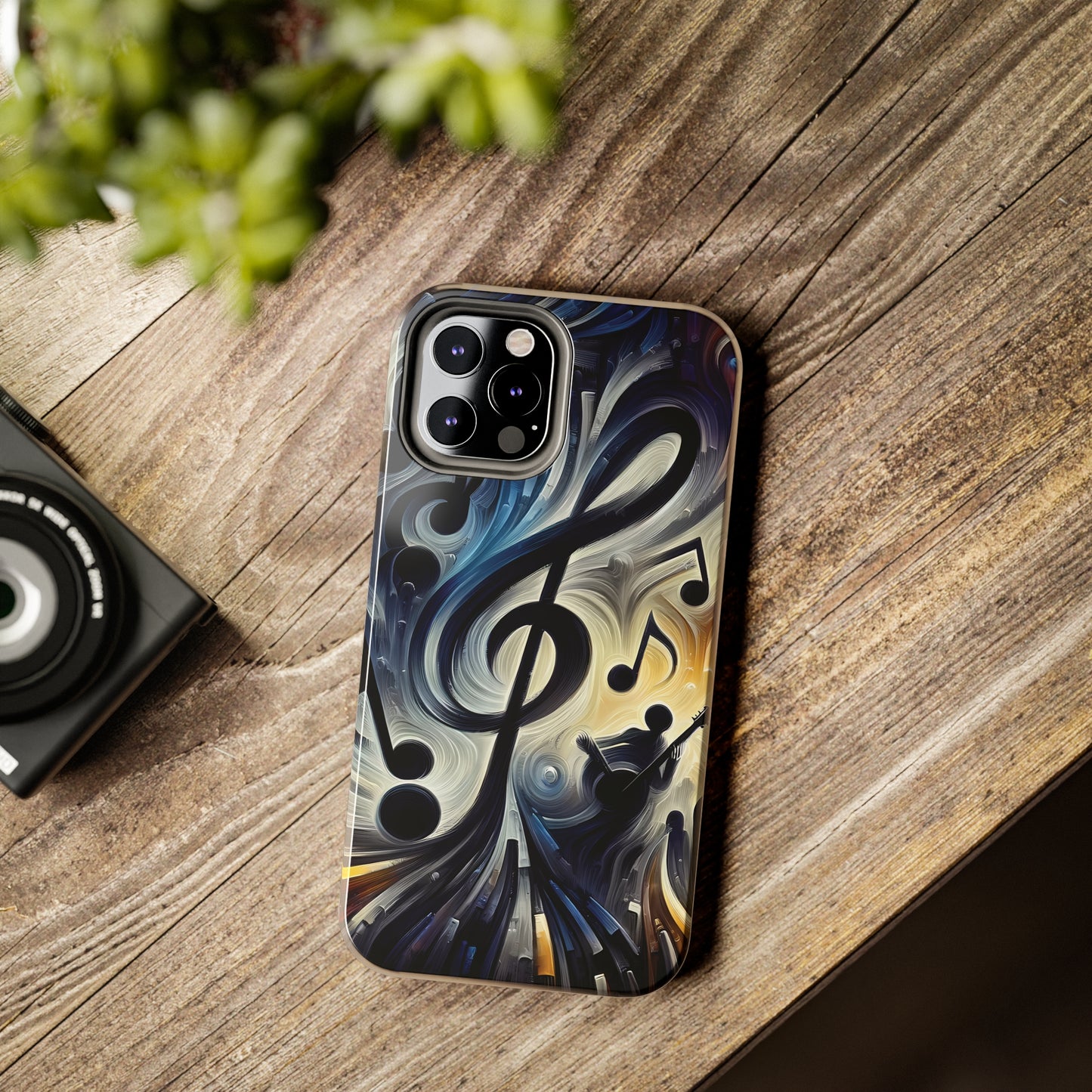 ToughDrop Apple iPhone Case Ft. Musical Abstraction