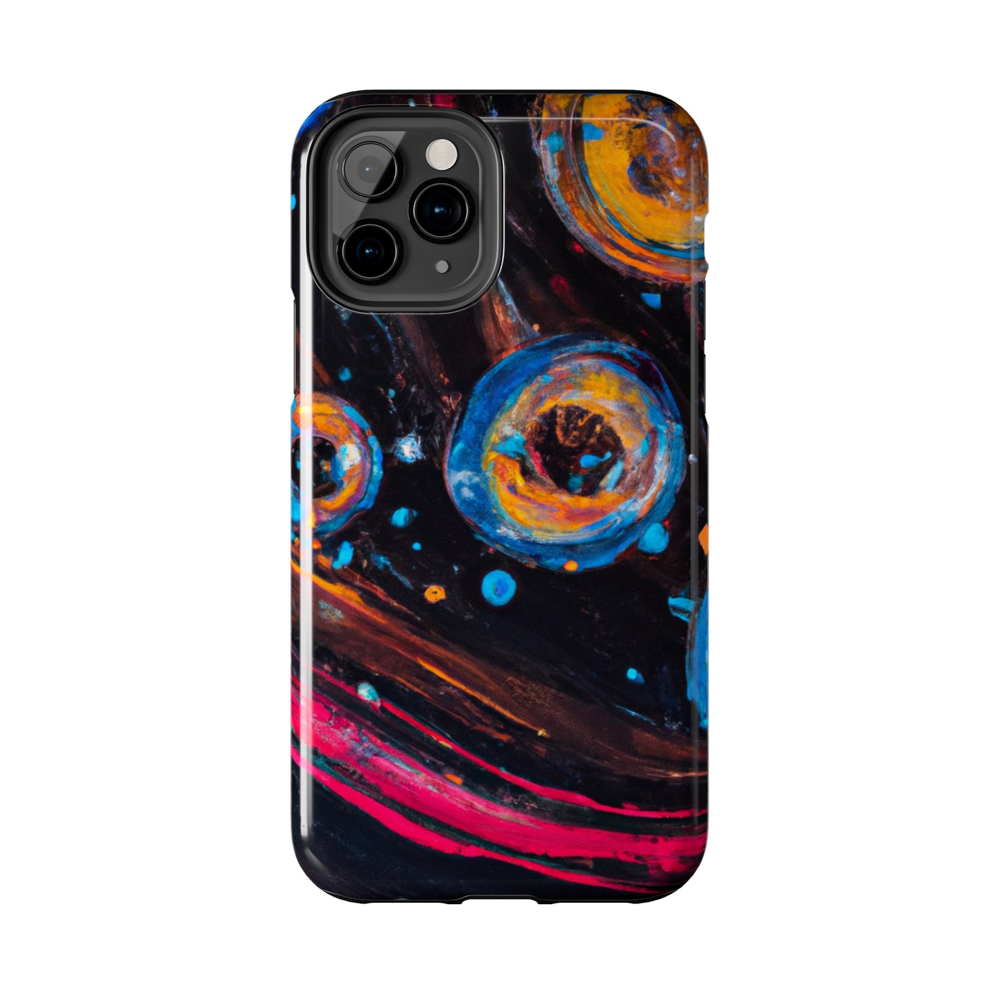 Tough Apple iPhone Cases Ft. Bubble Galaxy