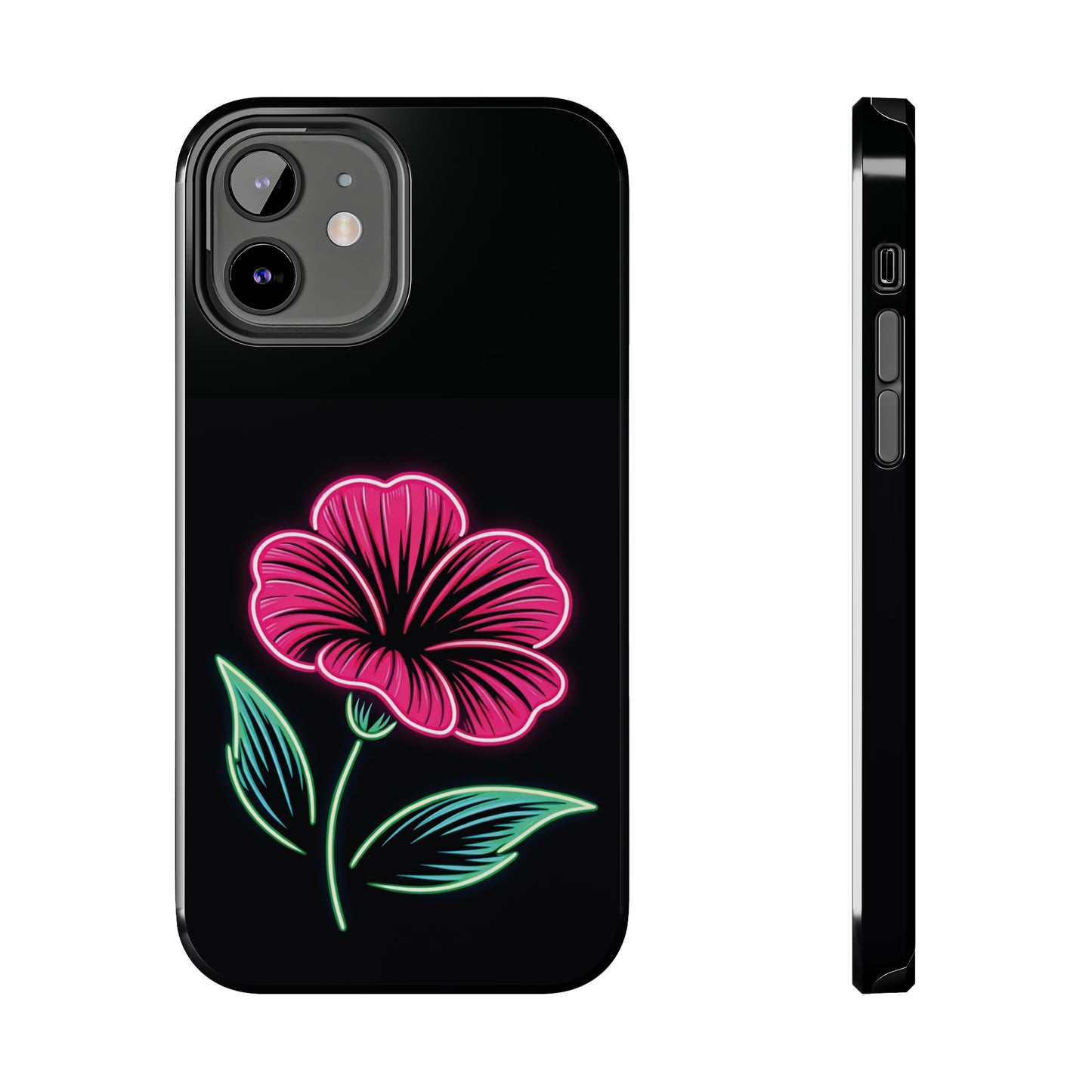ToughDrop Apple iPhone Case Ft. Neon Bloom