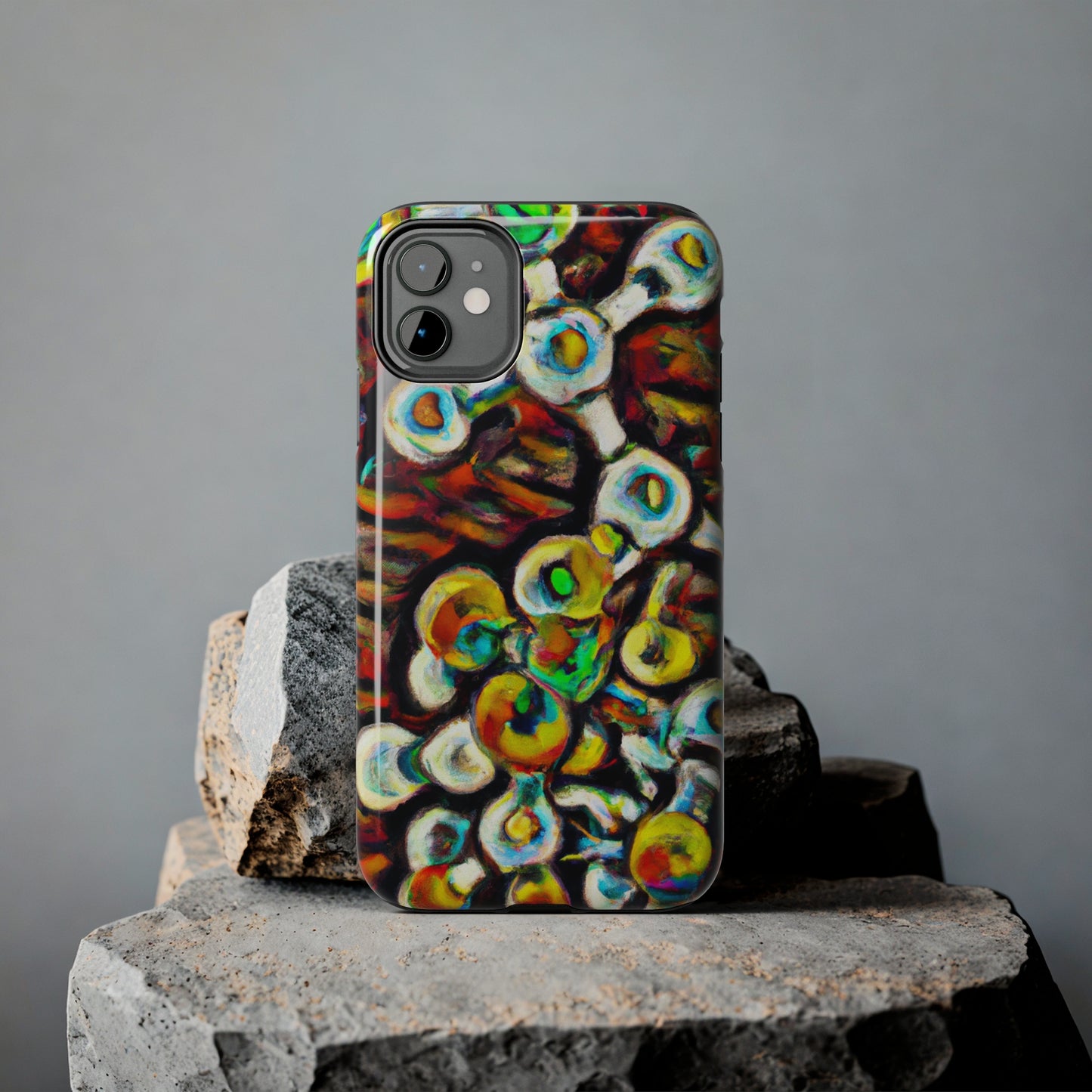 Apple iPhone Case Ft. Abstract Molecule