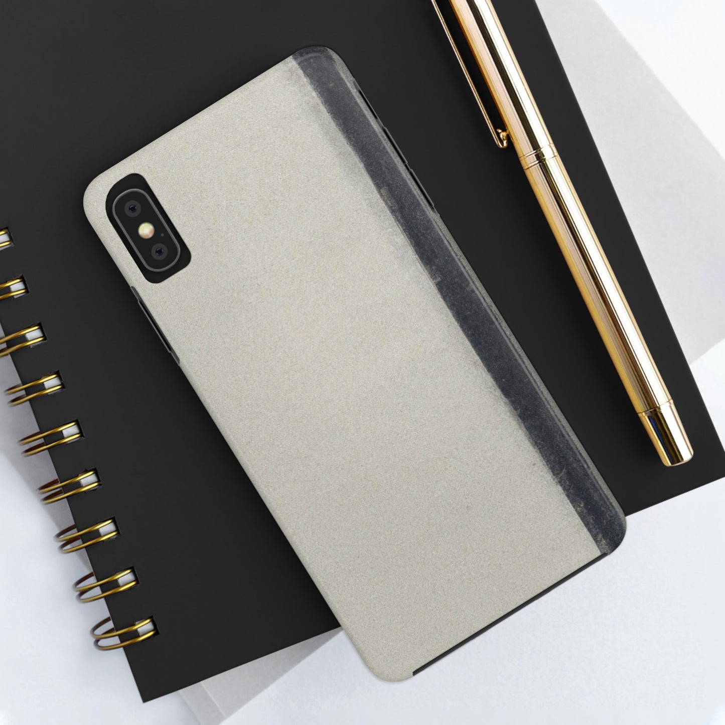 Strong Apple iPhone Case Ft. Minimal Side Stripe