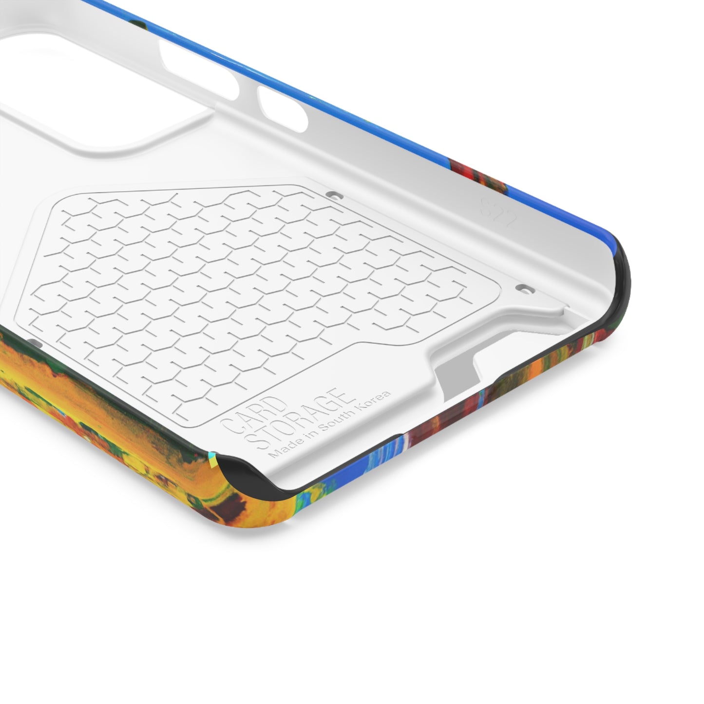 iPhone and Samsung Cases with Card Holder Ft. Abstract Boat