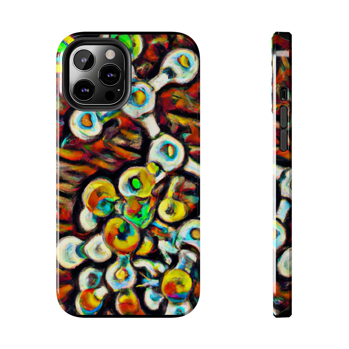 Apple iPhone Case Ft. Abstract Molecule