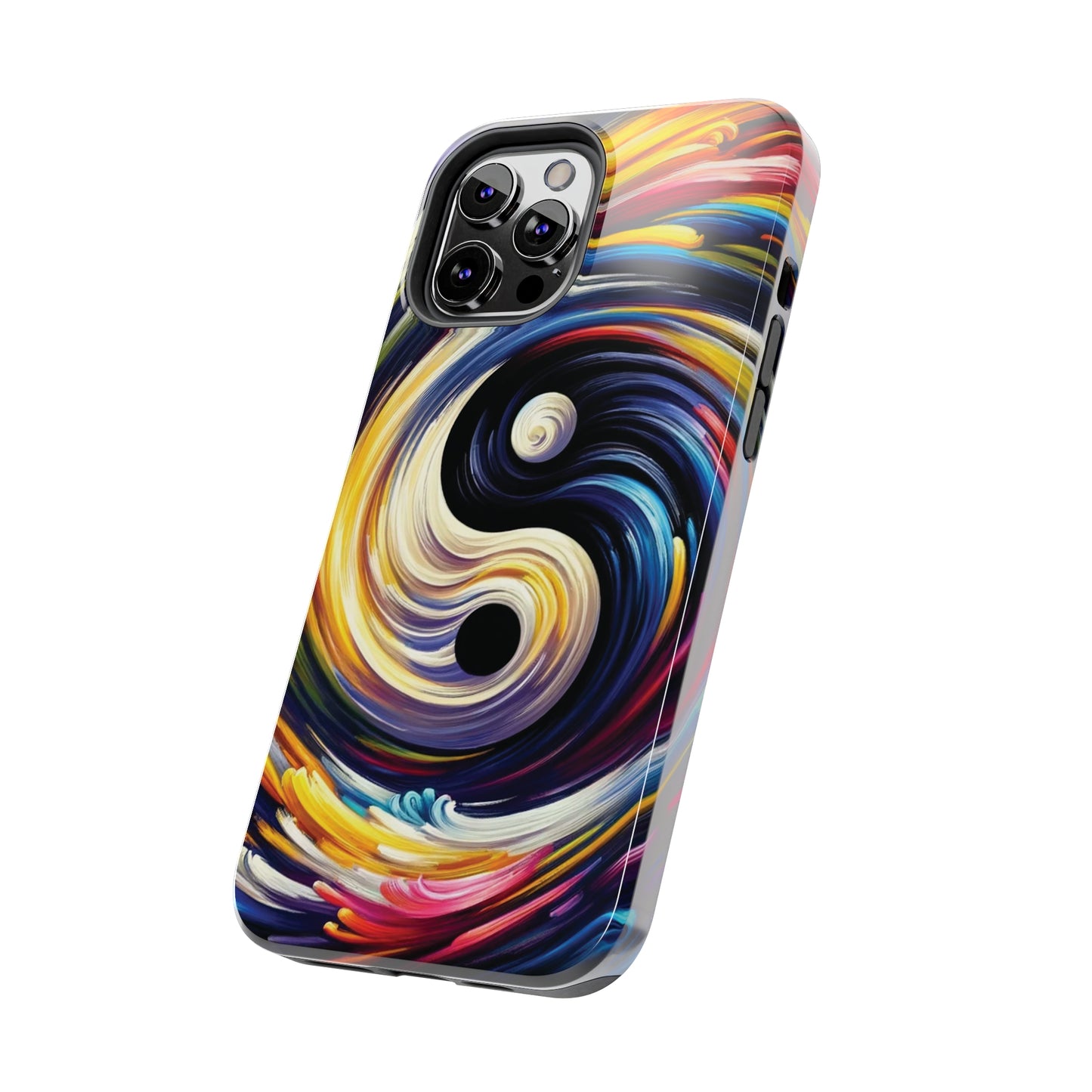 ToughDrop Apple iPhone Case Ft. Abstract Yin Yang