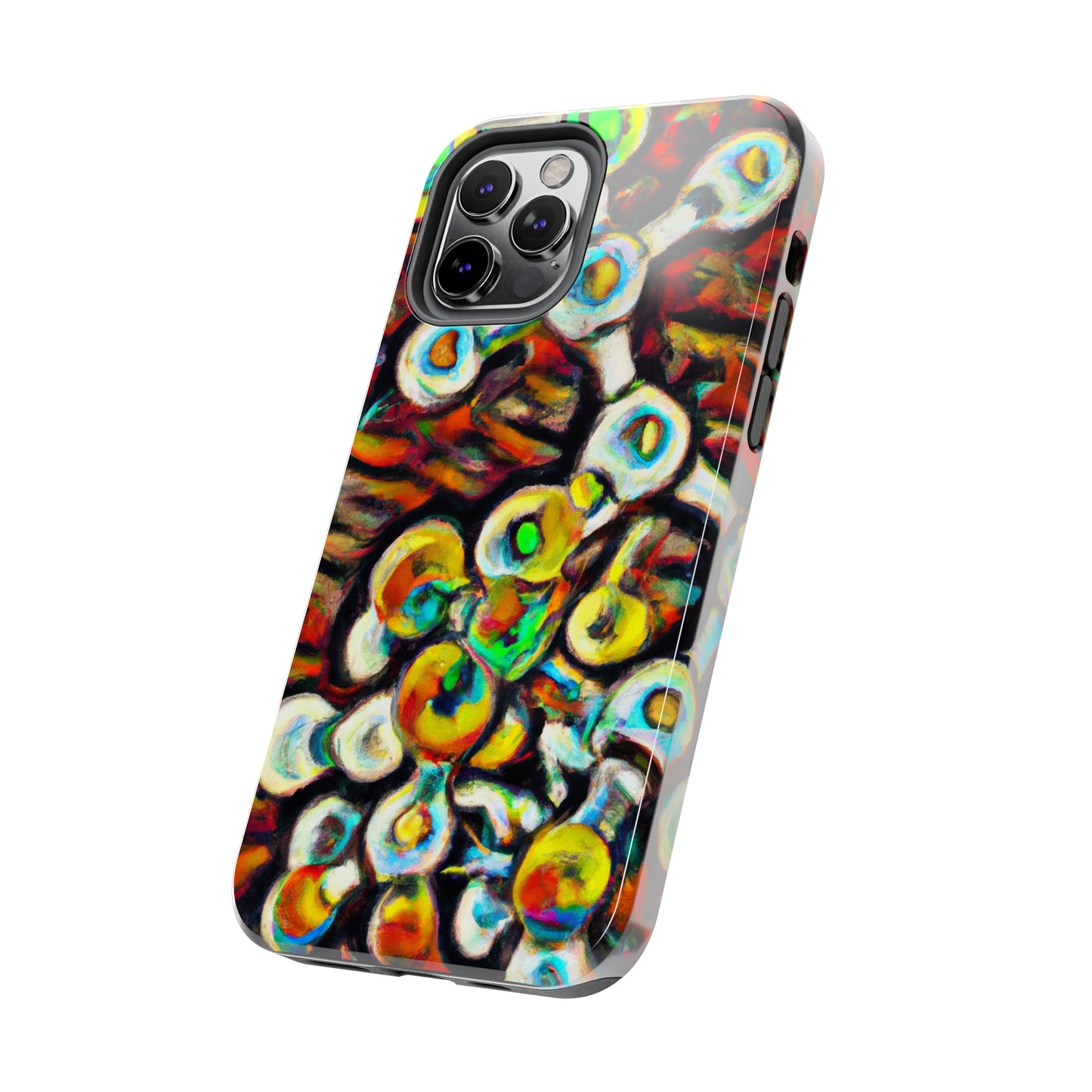 Apple iPhone Case Ft. Abstract Molecule