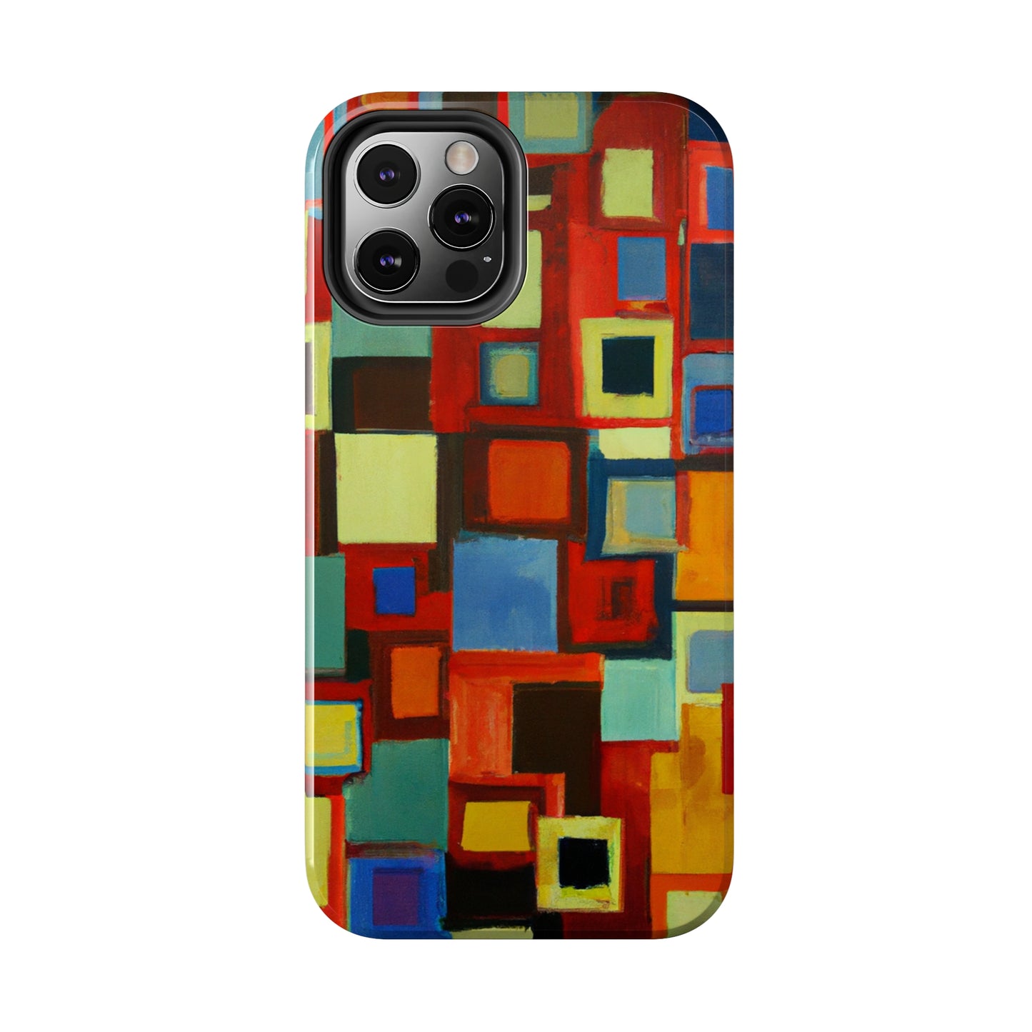 Tough Case-Mate iPhone Case Ft. Abstract Squares