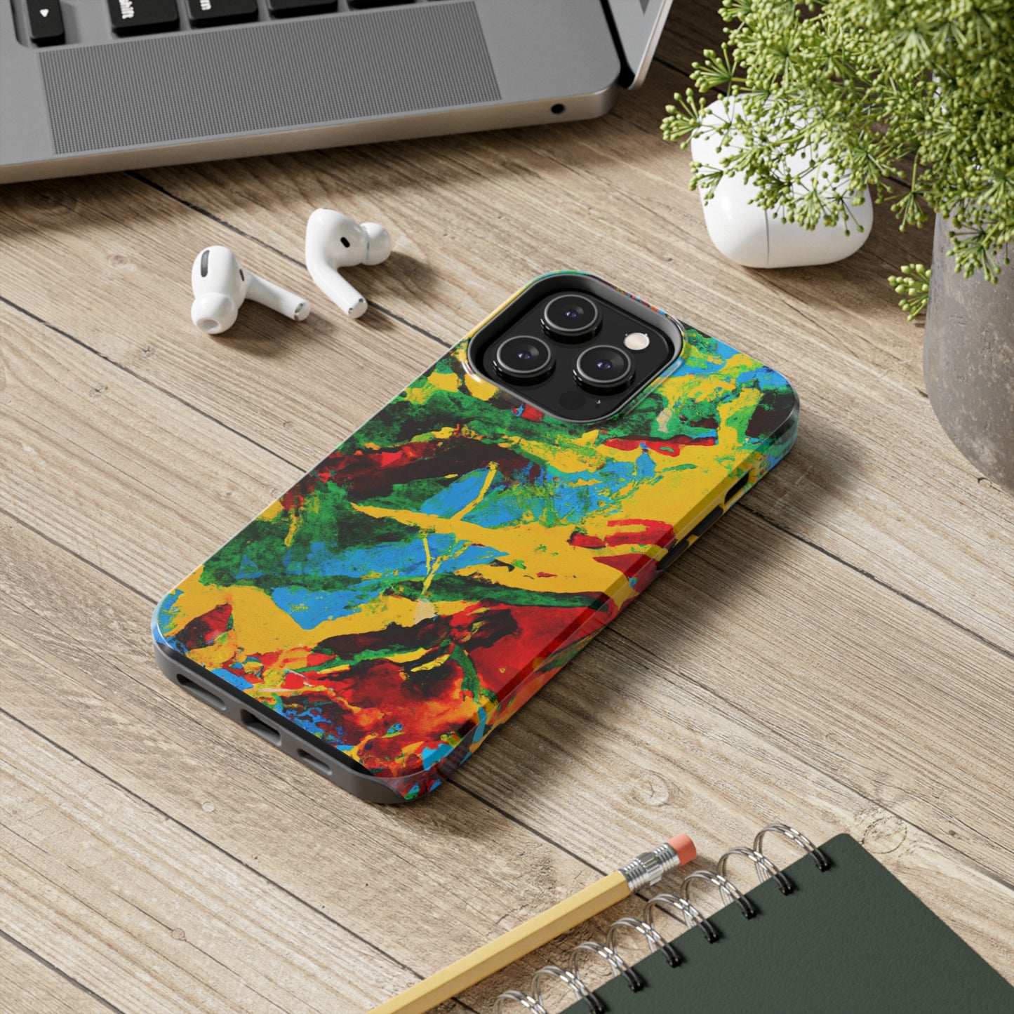 Apple iPhone Case Ft. Abstract Tropical