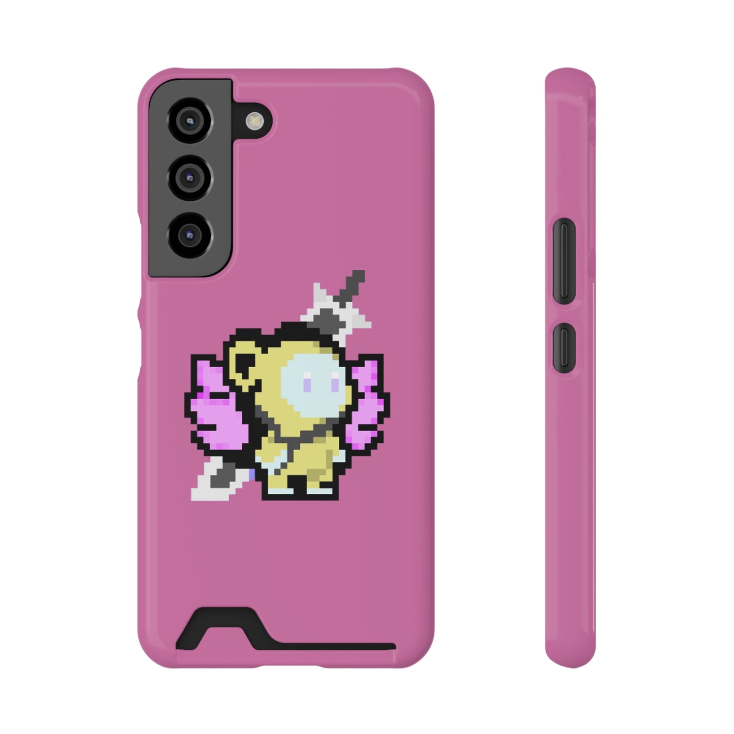 iPhone 13 and Samsung S21, S22 Cases with Card Holder Ft. MONKEE MONKEE #2108