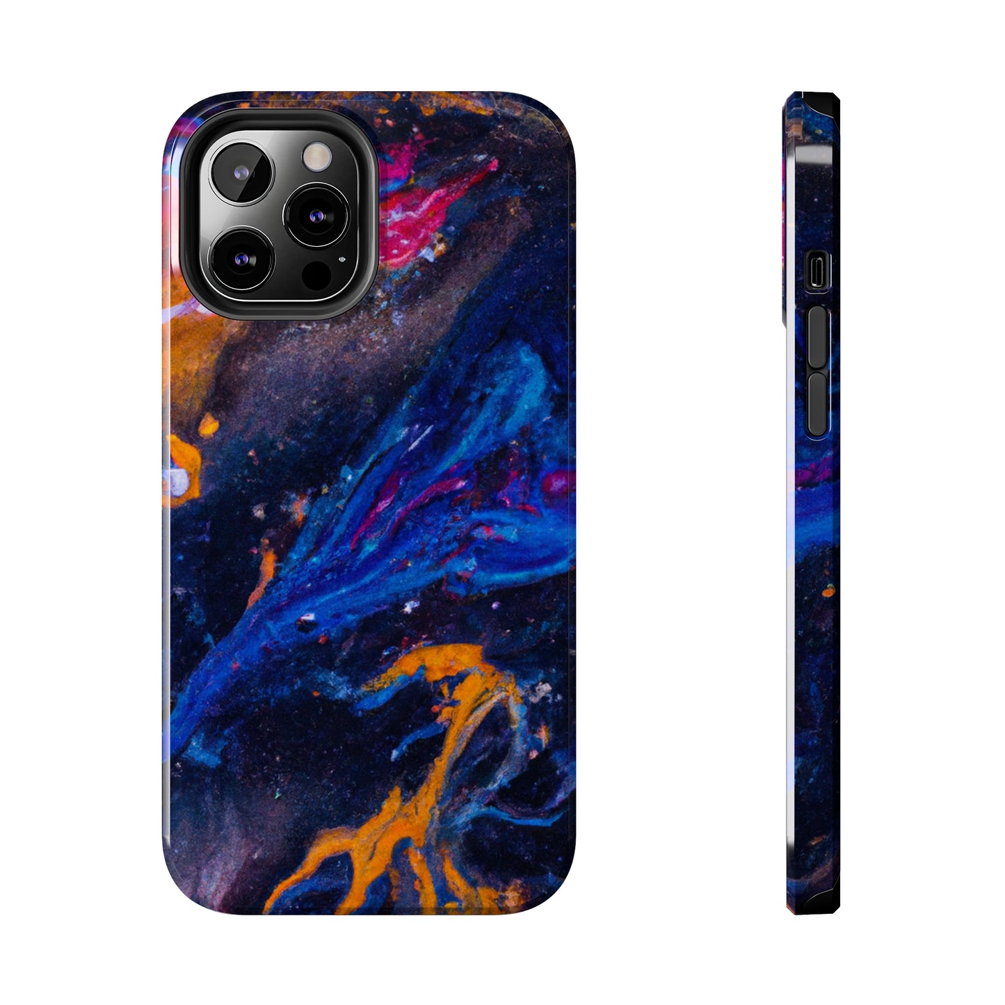 Tough Apple iPhone Cases Ft. Space Clouds