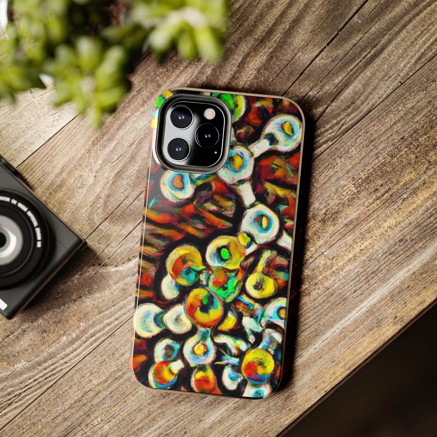 Apple iPhone Case Ft. Abstract Molecule