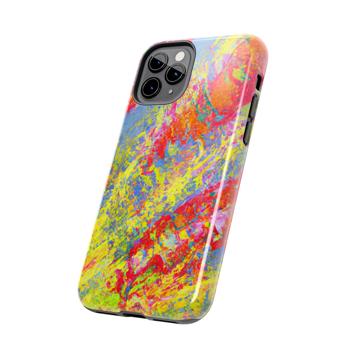 Tough Apple iPhone Cases Ft. Abstract Strawberry Banana
