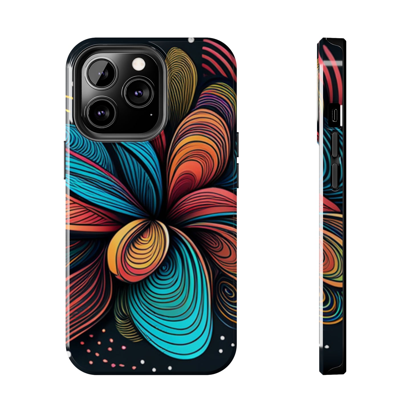 Tough Apple Case-Mate iPhone Cases Ft. Astral Bloom