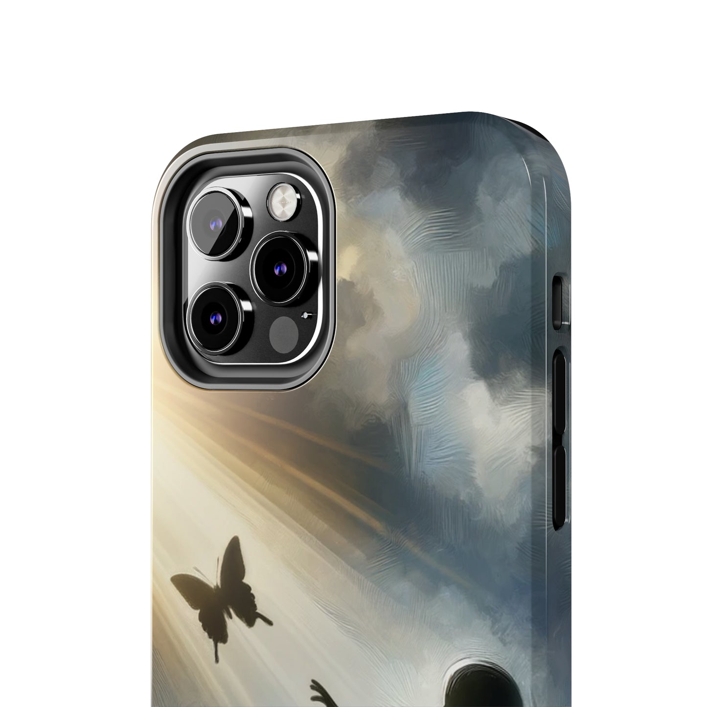 ToughDrop Apple iPhone Case Ft. Butterfly Shadow