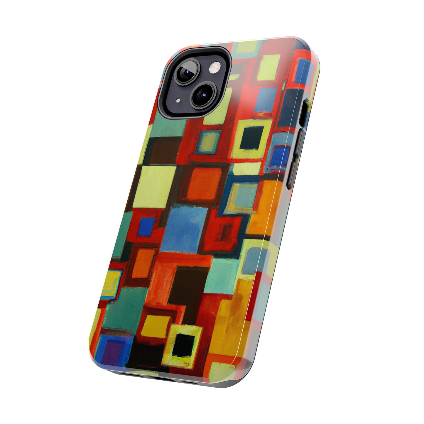Tough Case-Mate iPhone Case Ft. Abstract Squares