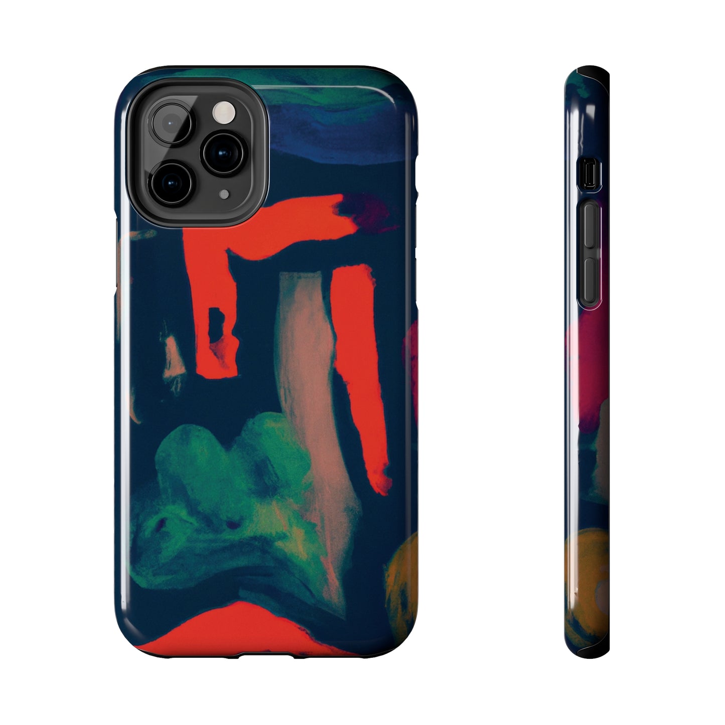 Strong Apple iPhone Case Ft. Abstract Clover