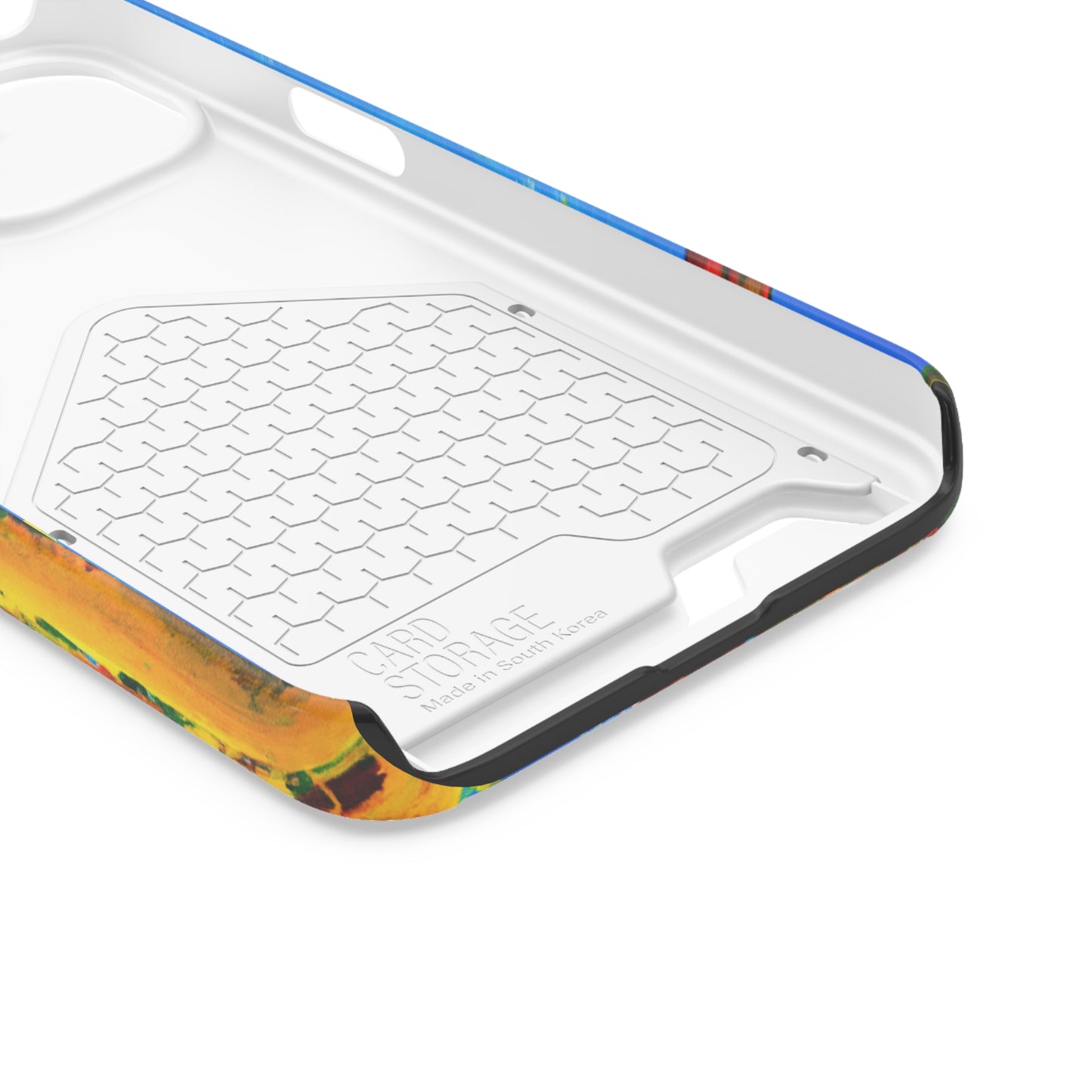 iPhone and Samsung Cases with Card Holder Ft. Abstract Boat
