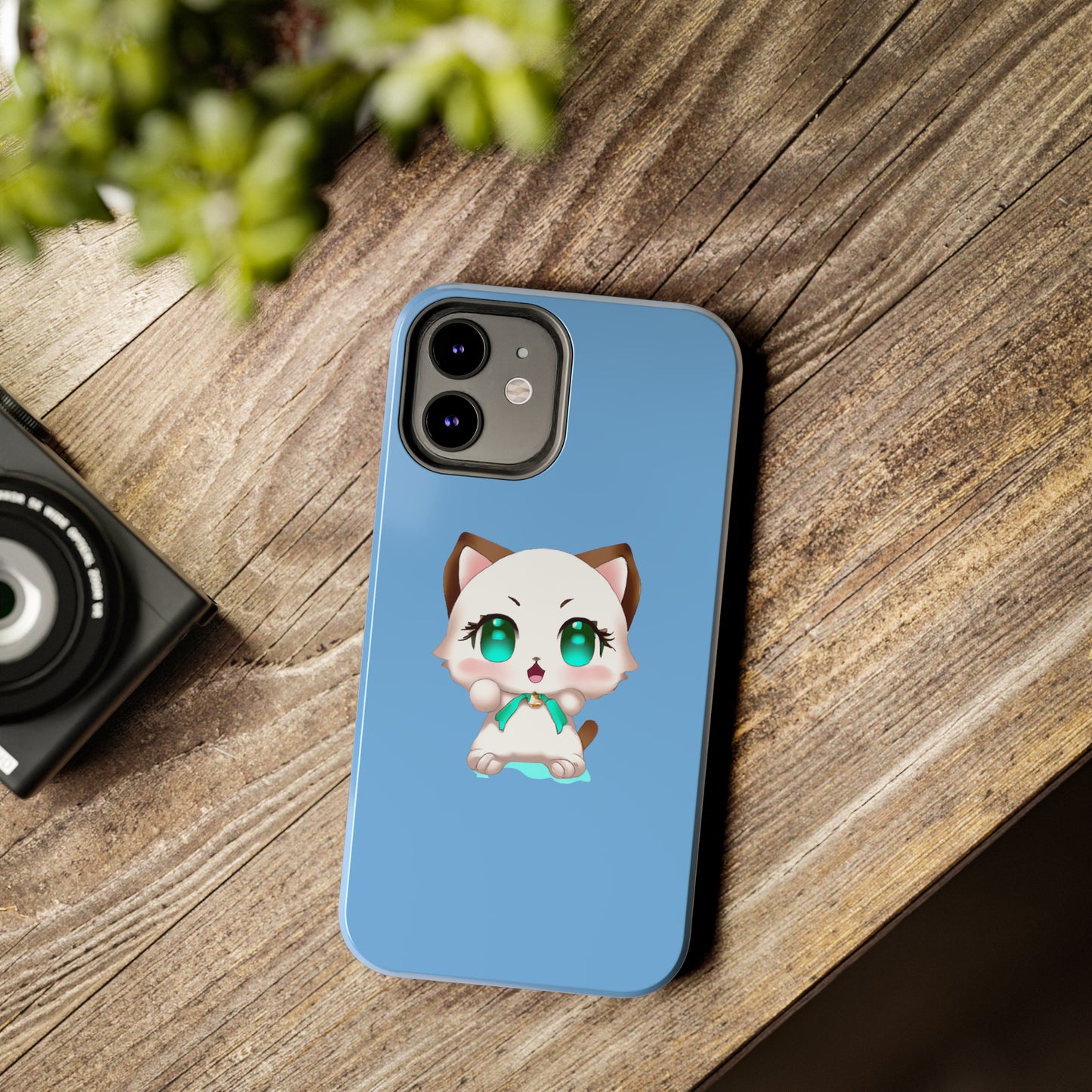 Tough Apple iPhone Cases Ft. Cute Kitty