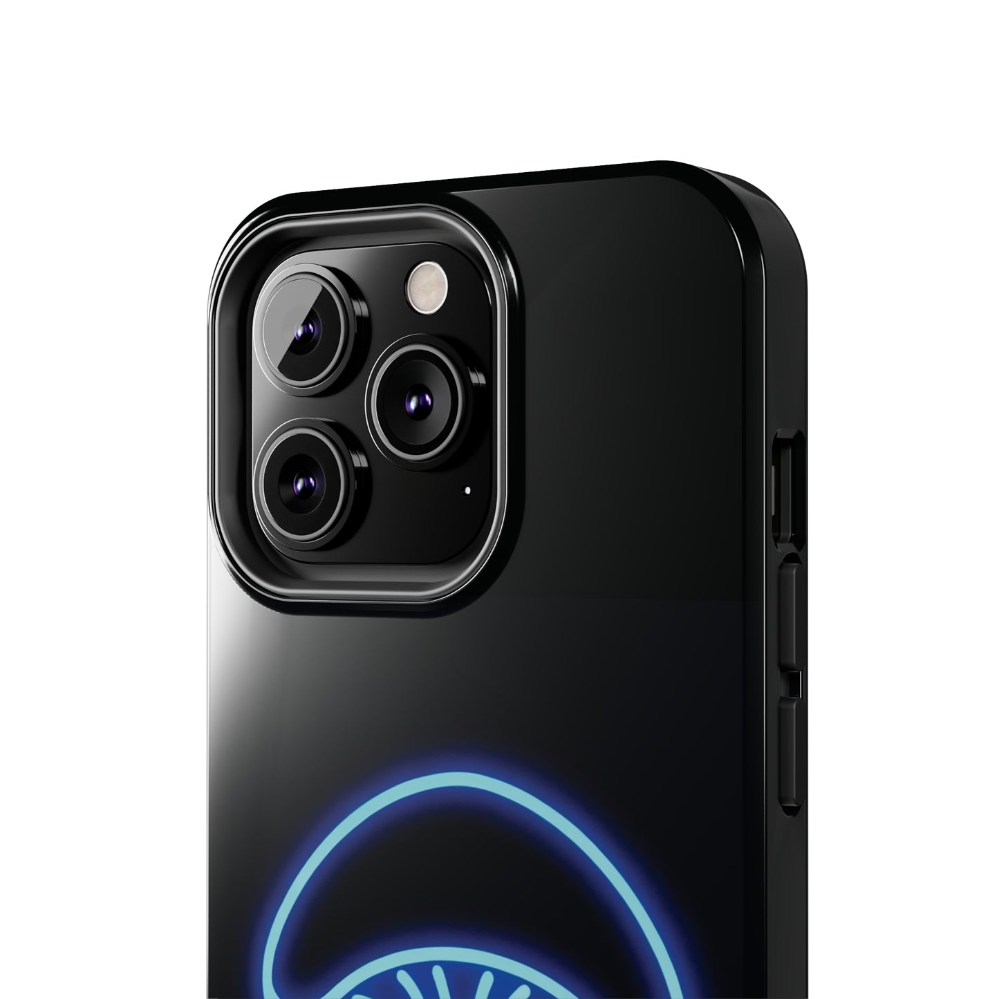 ToughDrop Apple iPhone Case Ft. Neon Blue Shroom