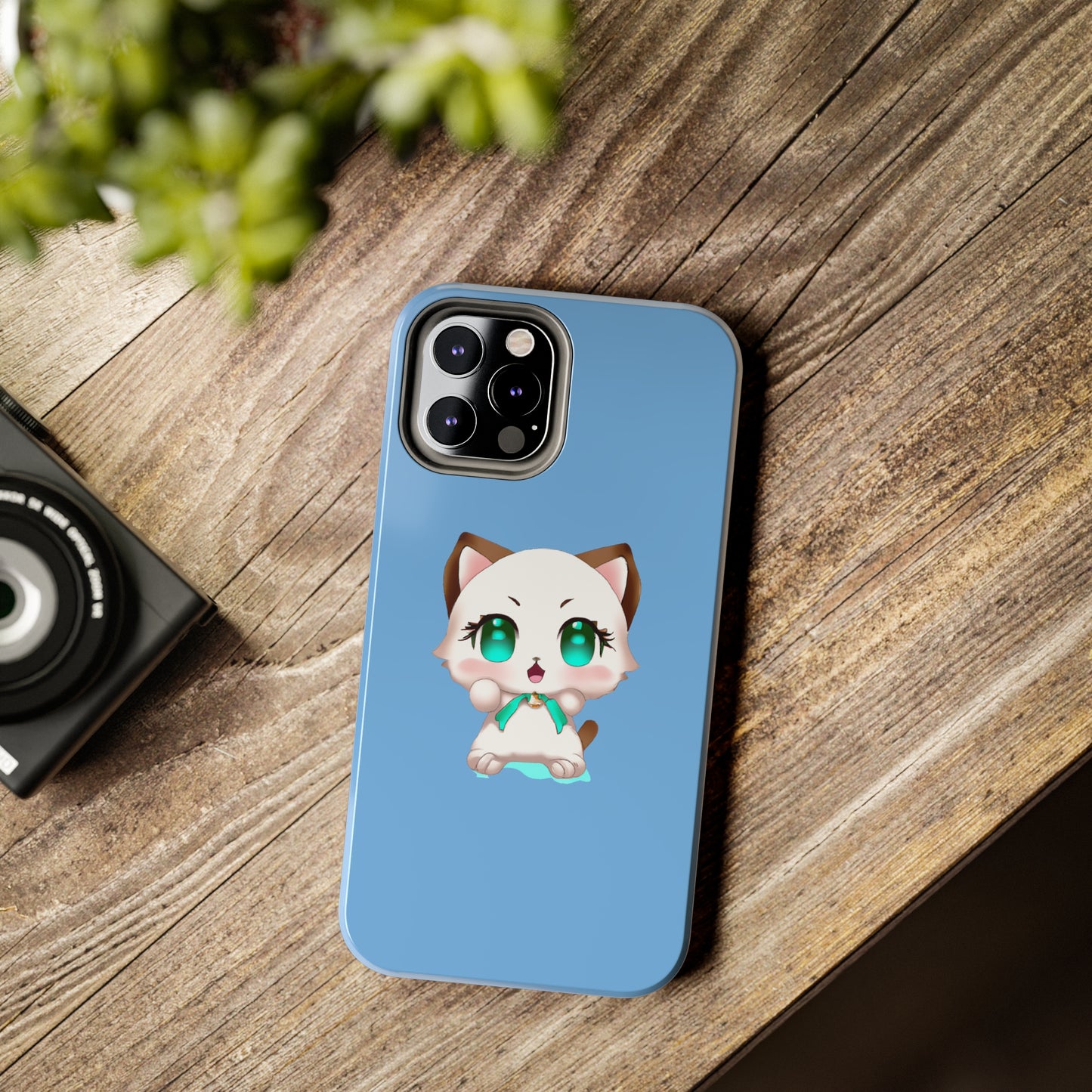Tough Apple iPhone Cases Ft. Cute Kitty