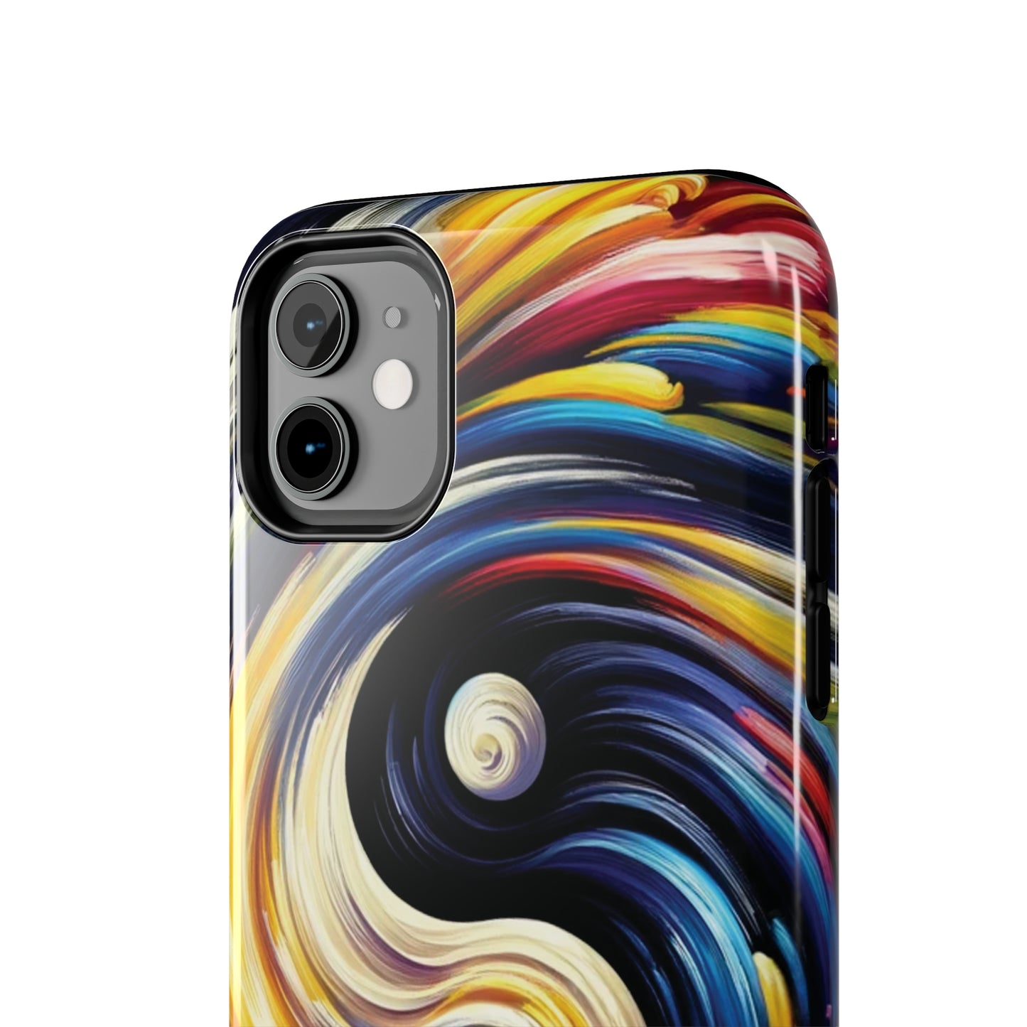 ToughDrop Apple iPhone Case Ft. Abstract Yin Yang