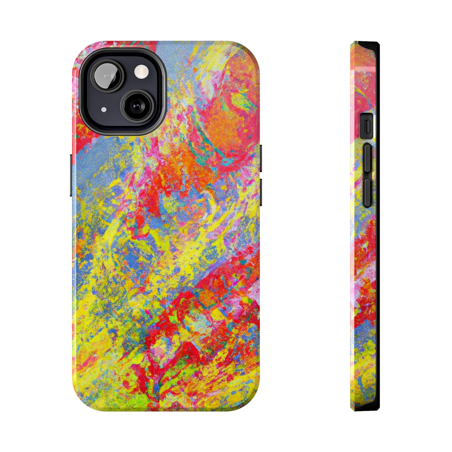 Tough Apple iPhone Cases Ft. Abstract Strawberry Banana