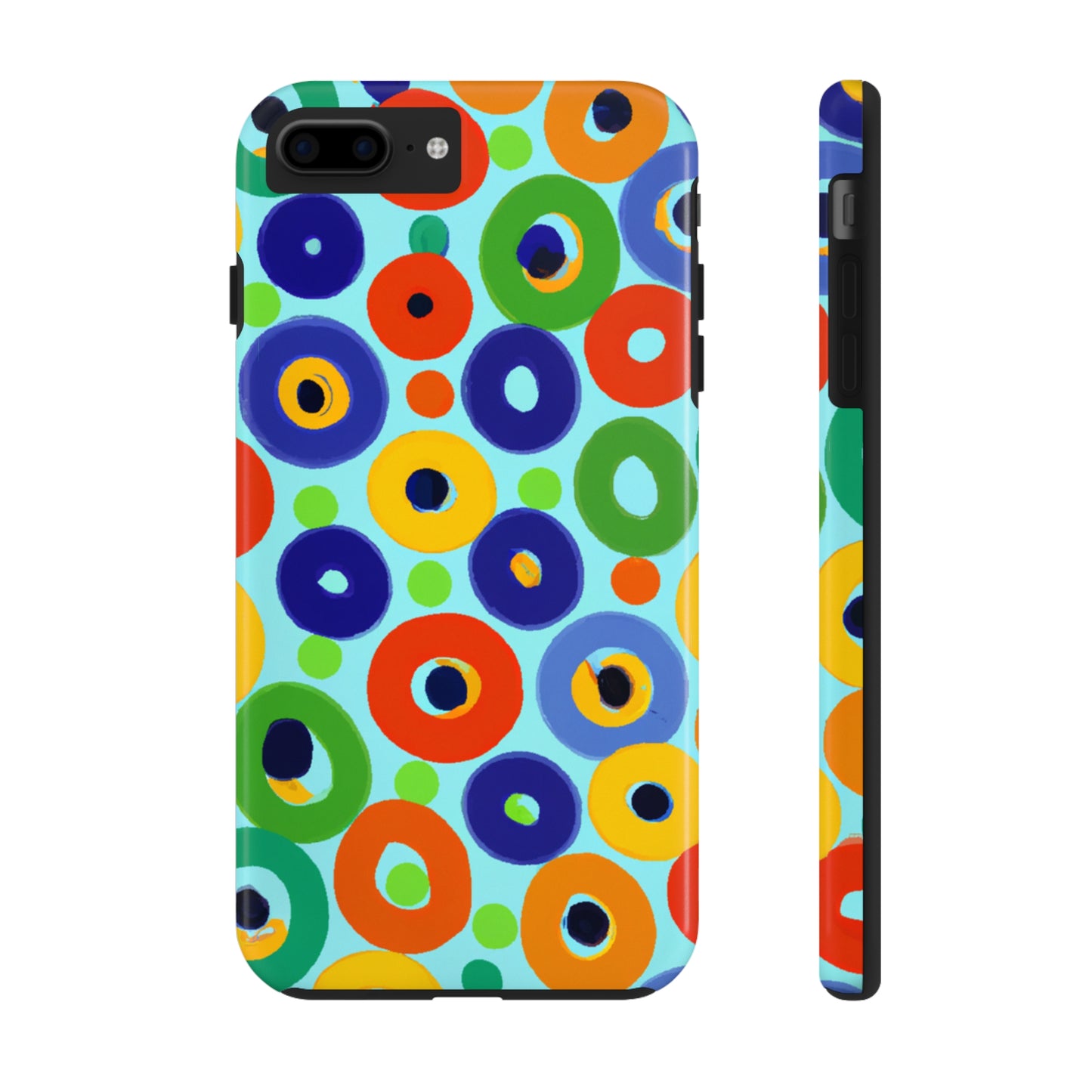 Tough Case-Mate iPhone Case Ft. Vivid Circles