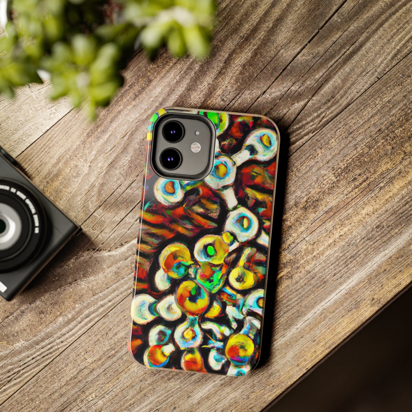 Apple iPhone Case Ft. Abstract Molecule