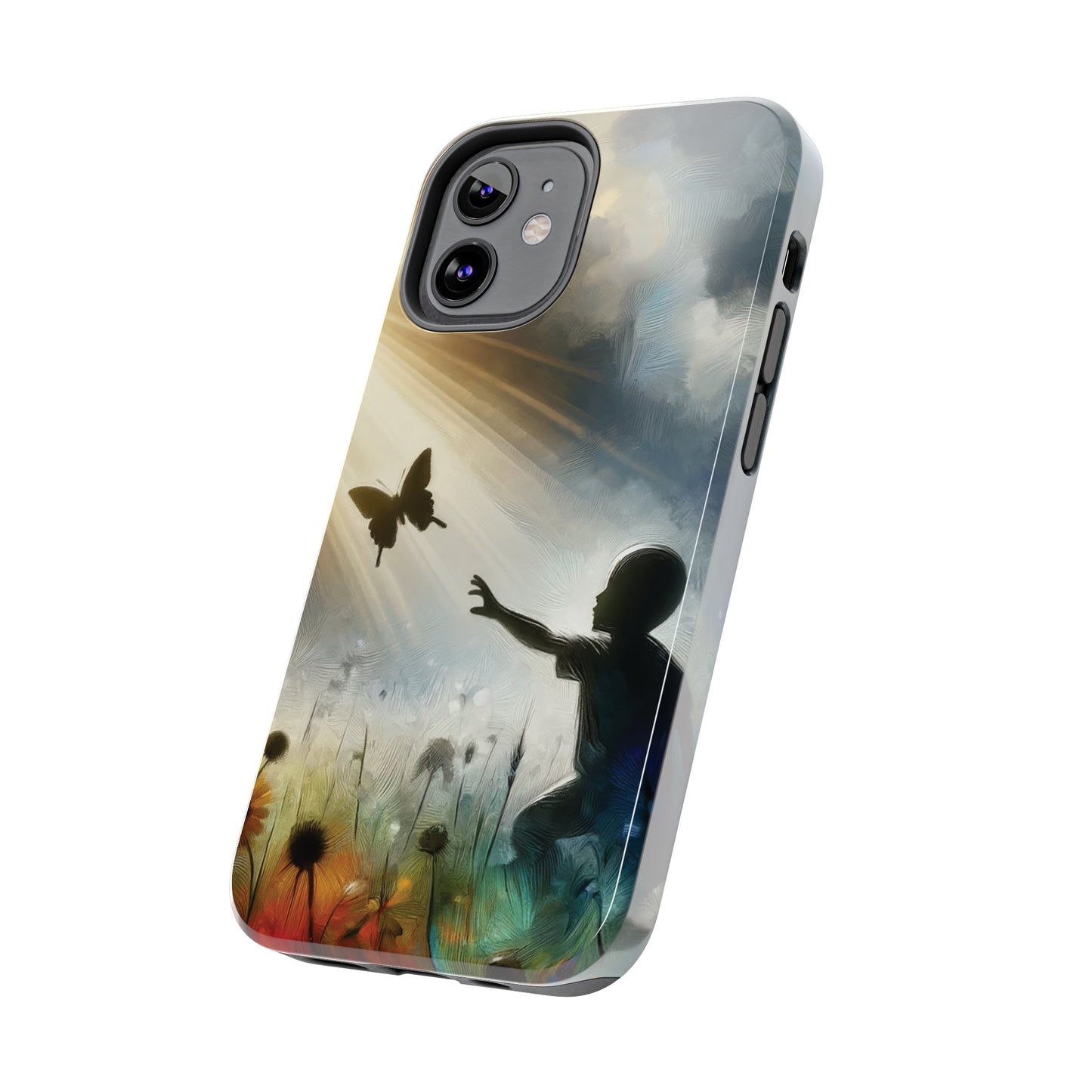 ToughDrop Apple iPhone Case Ft. Butterfly Shadow