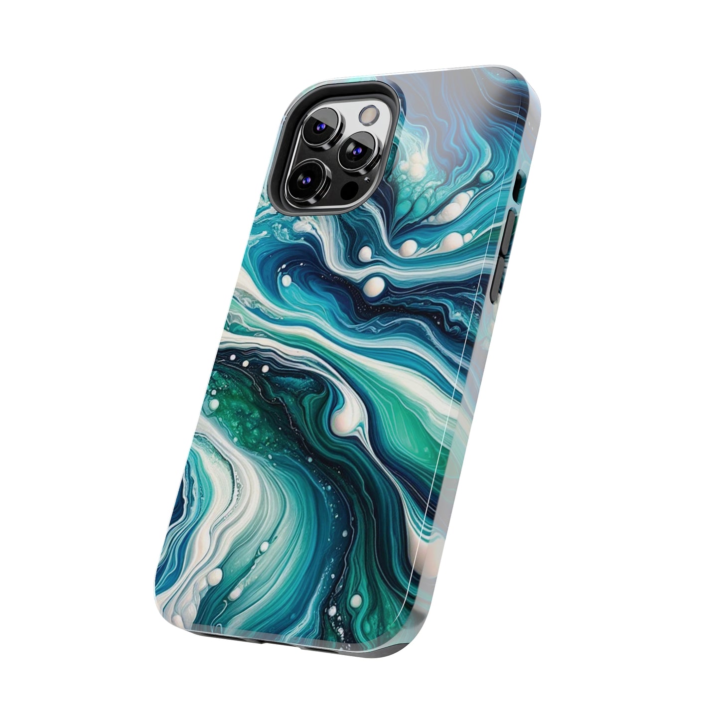 ToughDrop Apple iPhone Case Ft. Liquid Blue