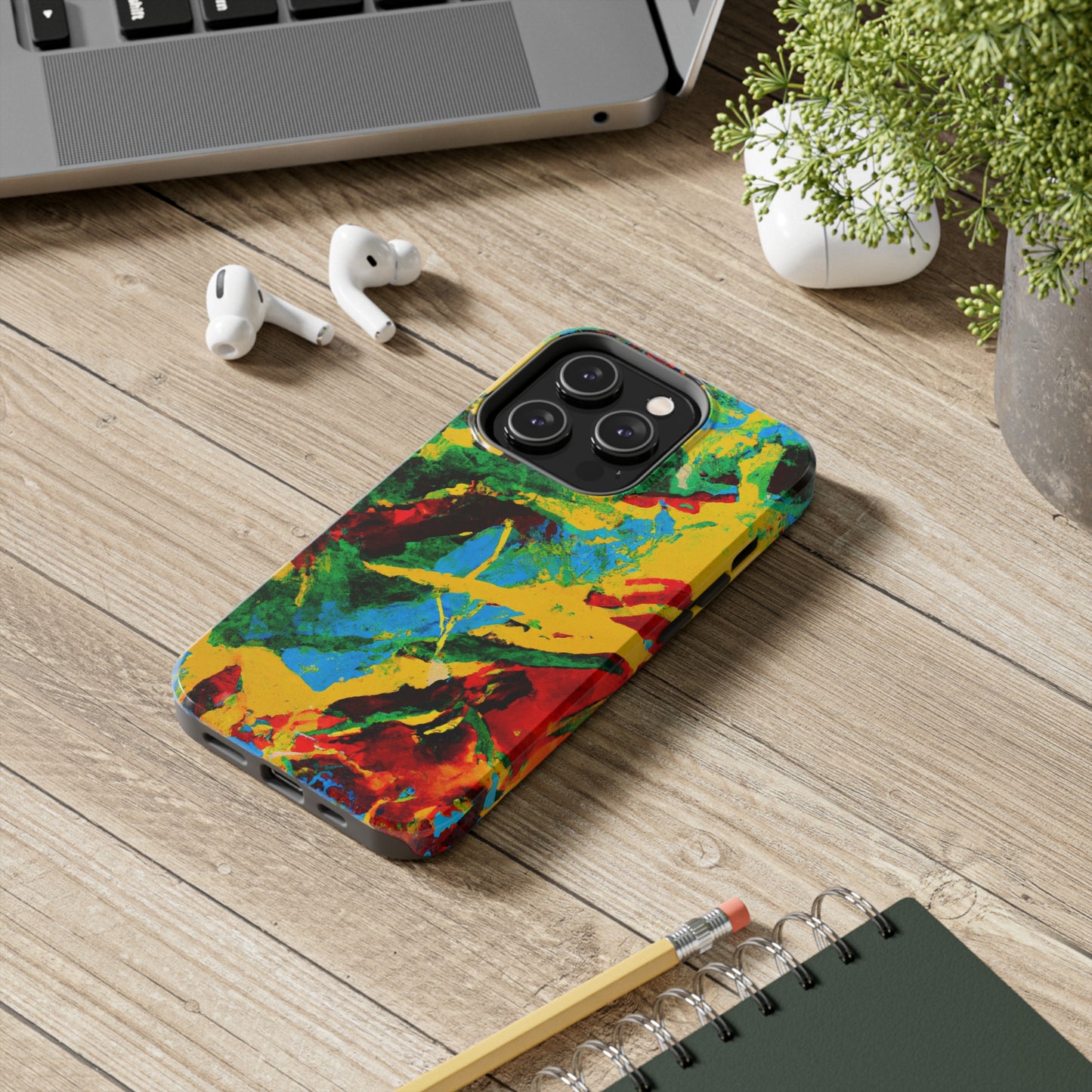 Apple iPhone Case Ft. Abstract Tropical
