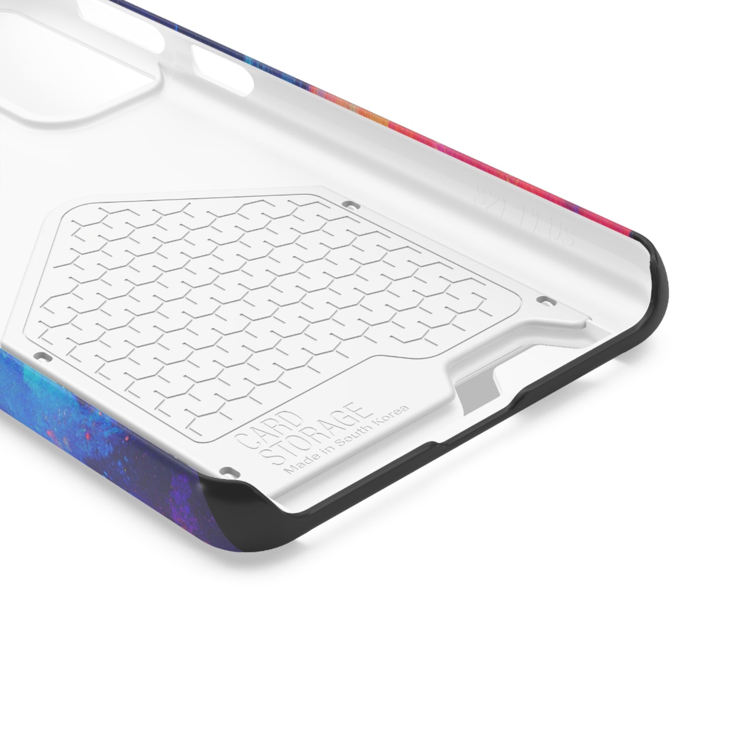 iPhone and Samsung Cases with Card Holder Ft. Abstract Space