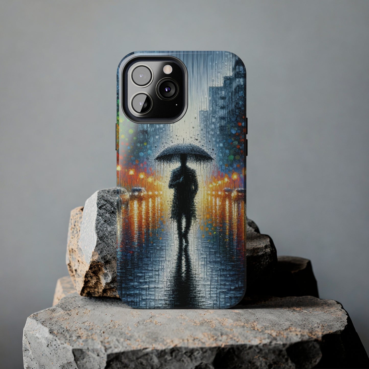 ToughDrop Apple iPhone Case Ft. Rain Walk