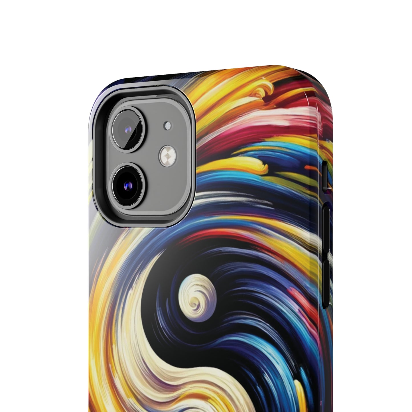 ToughDrop Apple iPhone Case Ft. Abstract Yin Yang