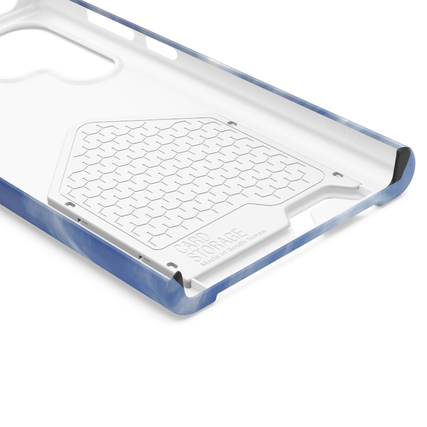 iPhone 13 and Samsung S21, S22 Cases with Card Holder Ft. Clouds