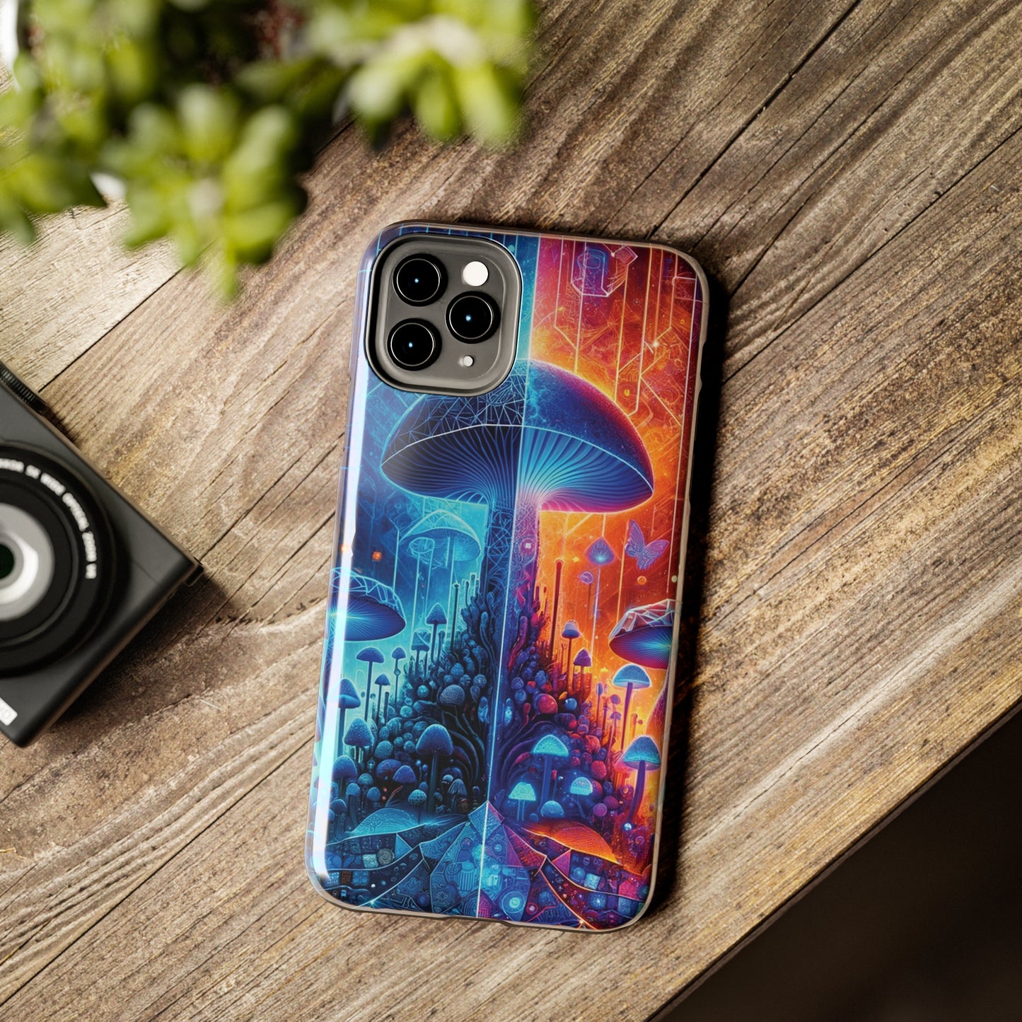 ToughDrop Apple iPhone Case Ft. Mushroom Mountain