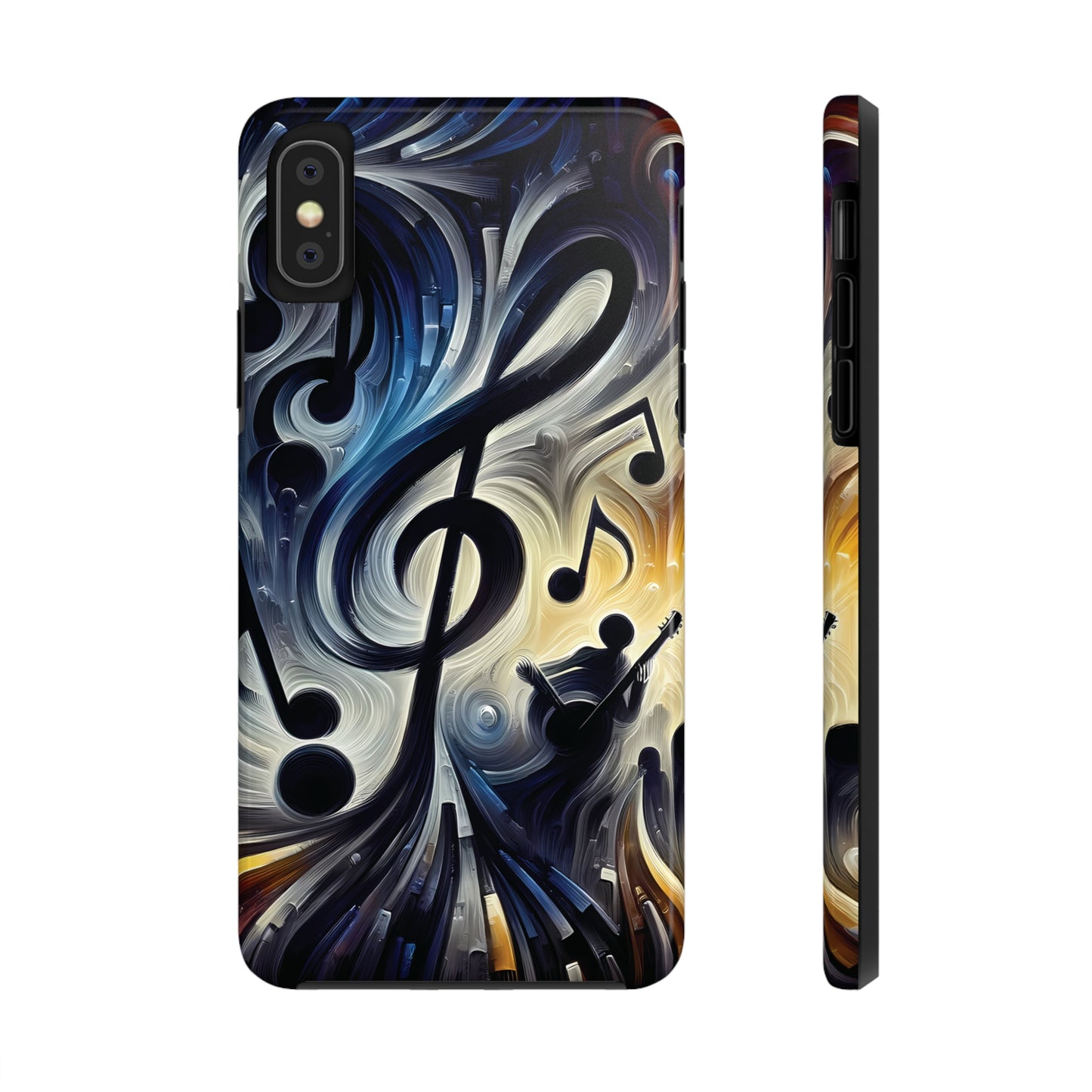ToughDrop Apple iPhone Case Ft. Musical Abstraction
