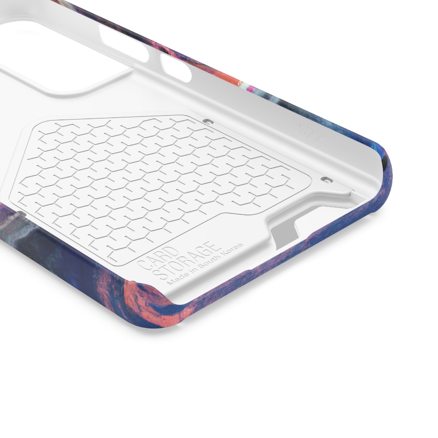 iPhone 13 and Samsung S21, S22 Cases with Card Holder Ft. XRP Sunset