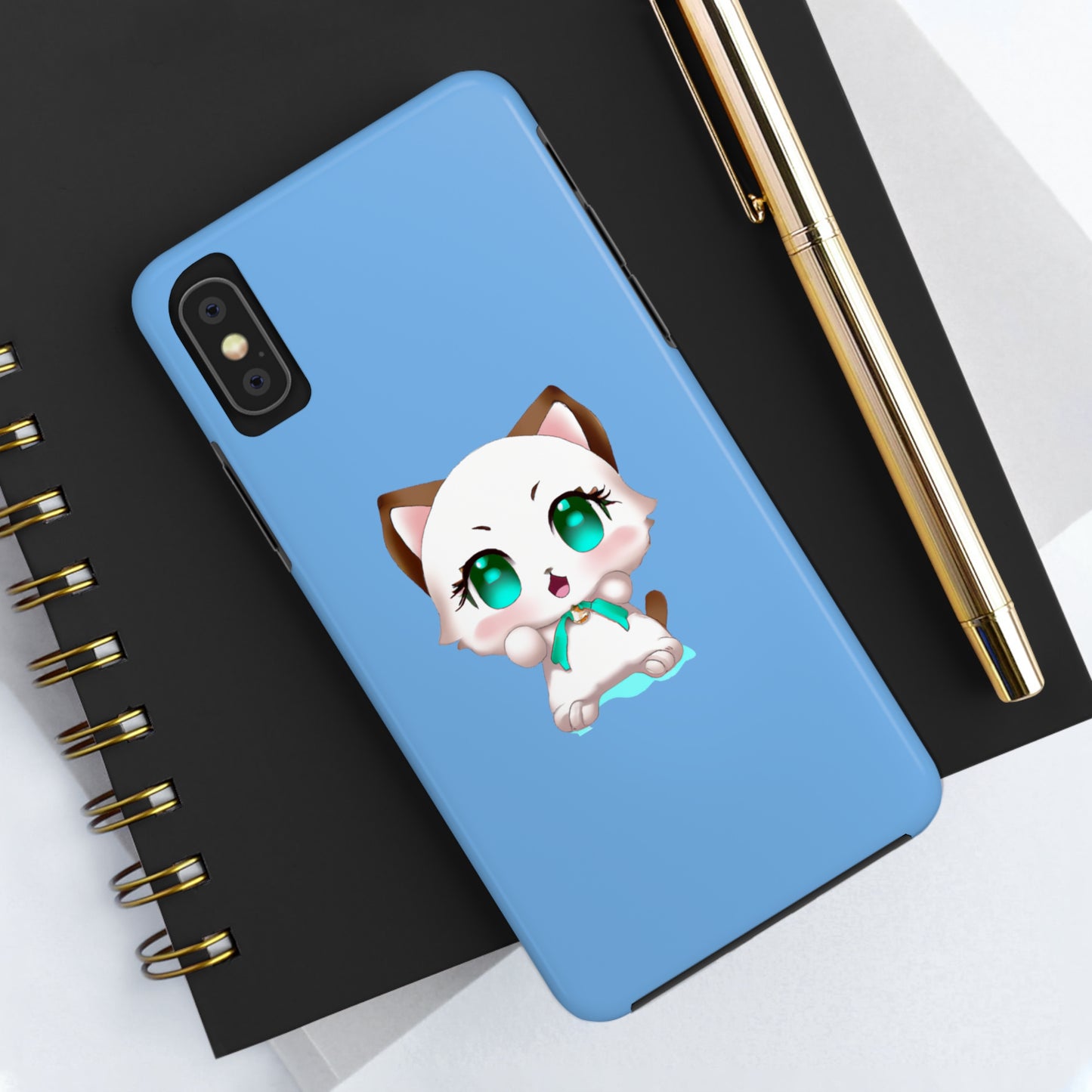 Tough Apple iPhone Cases Ft. Cute Kitty